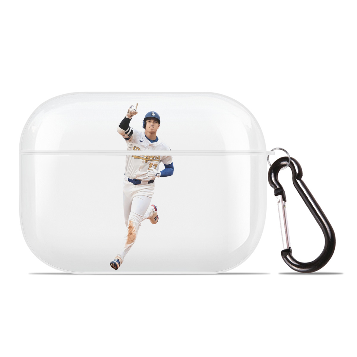  AirPods Pro Hard Case White With Keychain, Durable Flexible PC, Precise Cutouts, Anti-Fingerprint, Yellowing & Scratch Resistant, Full Protection, Washable