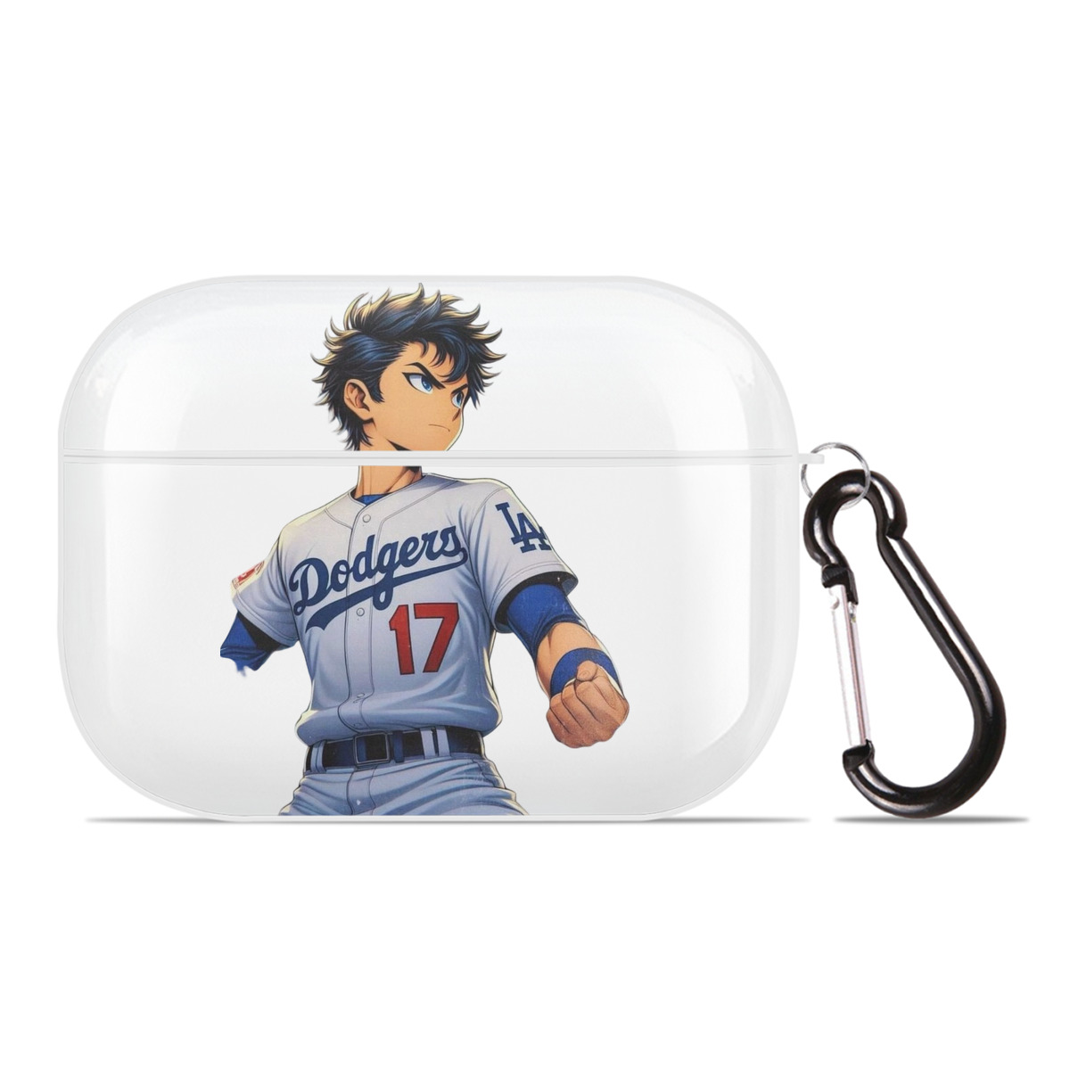  AirPods Pro Hard Case White With Keychain, Durable Flexible PC, Precise Cutouts, Anti-Fingerprint, Yellowing & Scratch Resistant, Full Protection, Washable