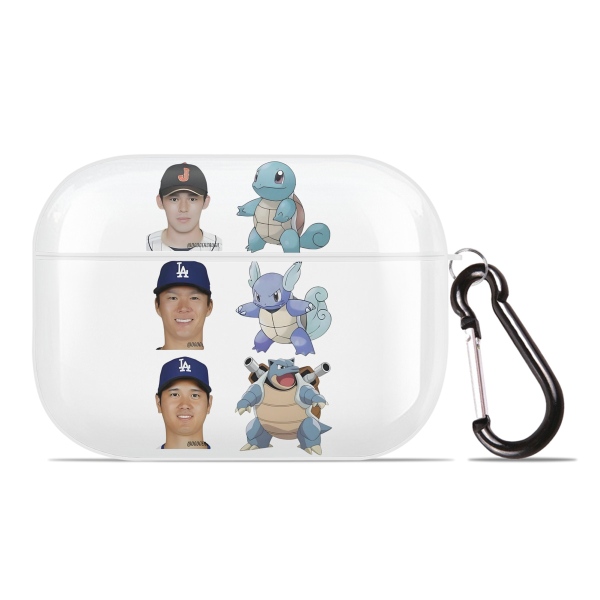  AirPods Pro Hard Case White With Keychain, Durable Flexible PC, Precise Cutouts, Anti-Fingerprint, Yellowing & Scratch Resistant, Full Protection, Washable