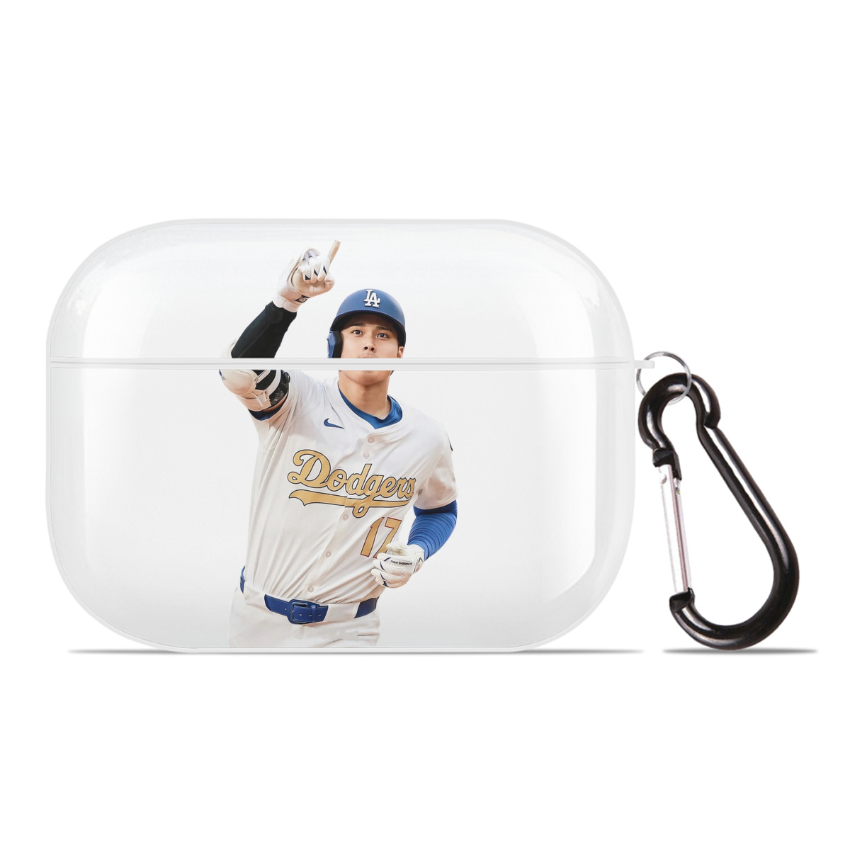  AirPods Pro Hard Case White With Keychain, Durable Flexible PC, Precise Cutouts, Anti-Fingerprint, Yellowing & Scratch Resistant, Full Protection, Washable