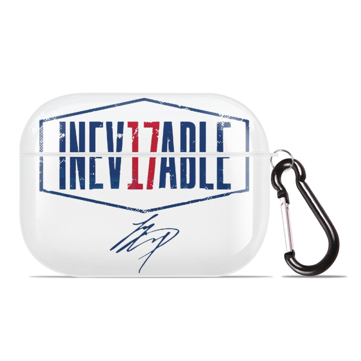  AirPods Pro Hard Case White With Keychain, Durable Flexible PC, Precise Cutouts, Anti-Fingerprint, Yellowing & Scratch Resistant, Full Protection, Washable