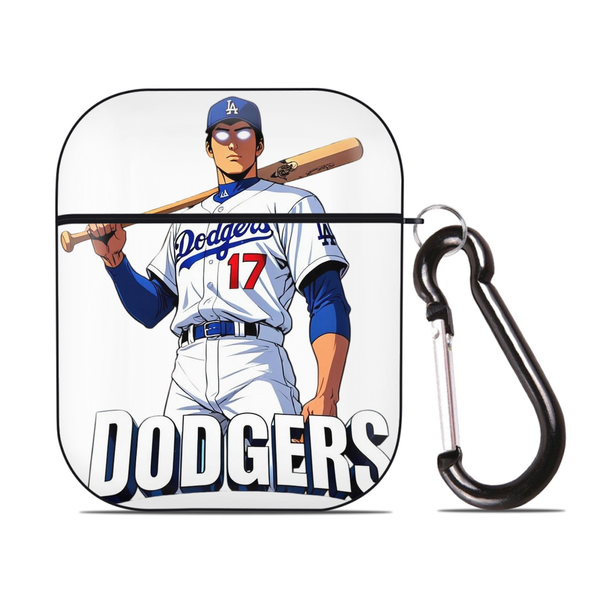  AirPods 2 Case Hard Shell Black, Flexible PC Material, Precise Cutouts, Full Protection, Anti-Fingerprint, Washable, Includes Keychain – Durable & Slim Design