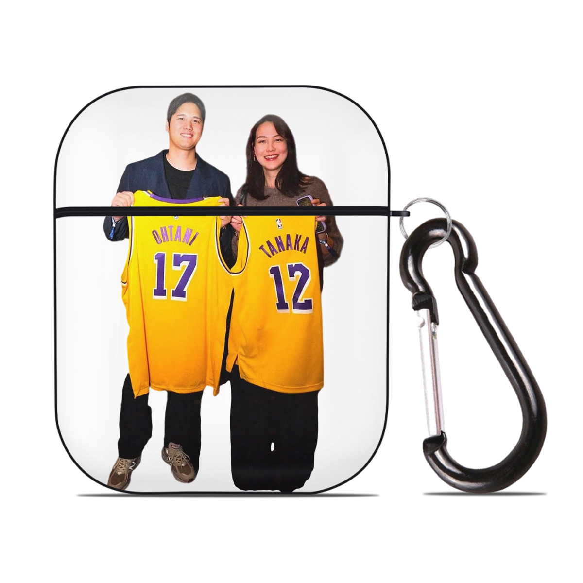  AirPods 2 Case Hard Shell Black, Flexible PC Material, Precise Cutouts, Full Protection, Anti-Fingerprint, Washable, Includes Keychain – Durable & Slim Design