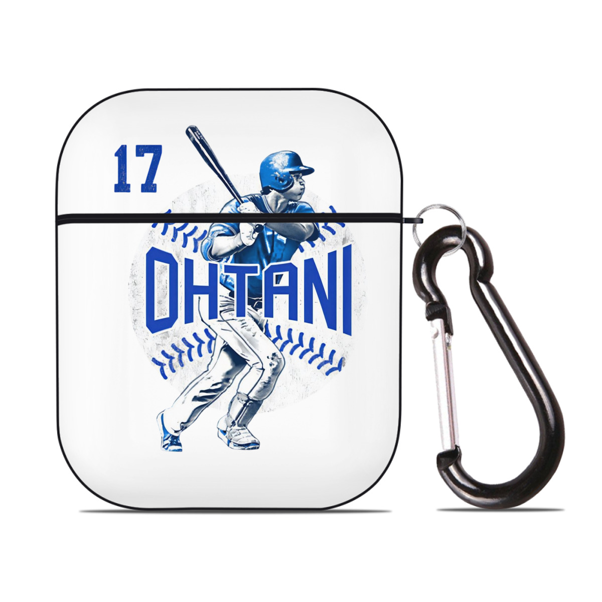  AirPods 2 Case Hard Shell Black, Flexible PC Material, Precise Cutouts, Full Protection, Anti-Fingerprint, Washable, Includes Keychain – Durable & Slim Design