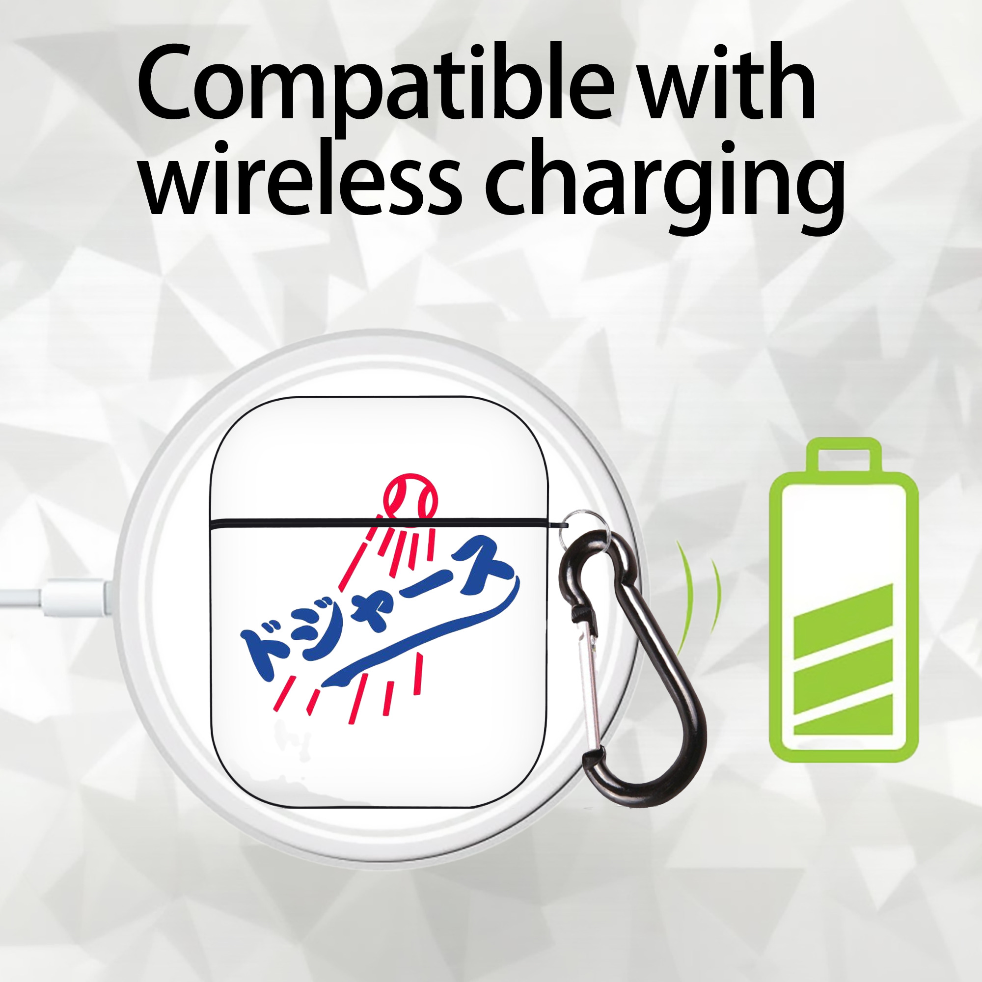  AirPods 2 Case Hard Shell Black, Flexible PC Material, Precise Cutouts, Full Protection, Anti-Fingerprint, Washable, Includes Keychain – Durable & Slim Design