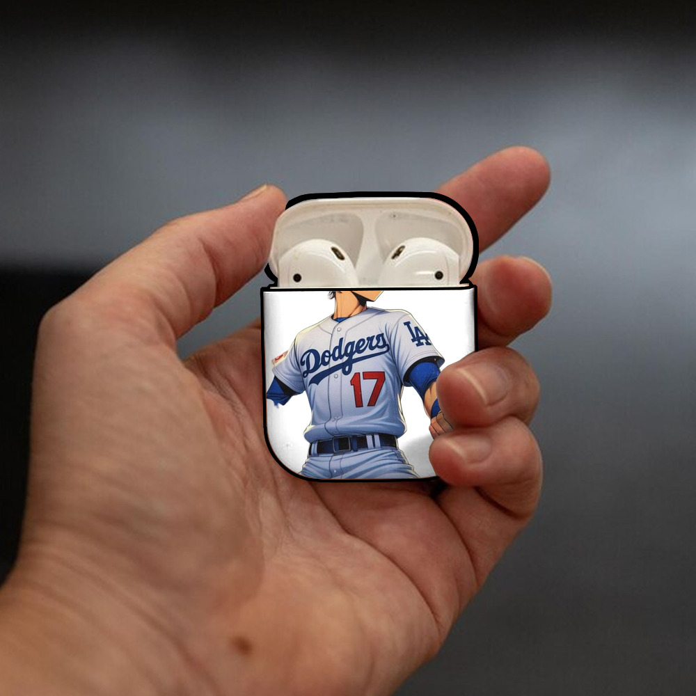  AirPods 2 Case Hard Shell Black, Flexible PC Material, Precise Cutouts, Full Protection, Anti-Fingerprint, Washable, Includes Keychain – Durable & Slim Design