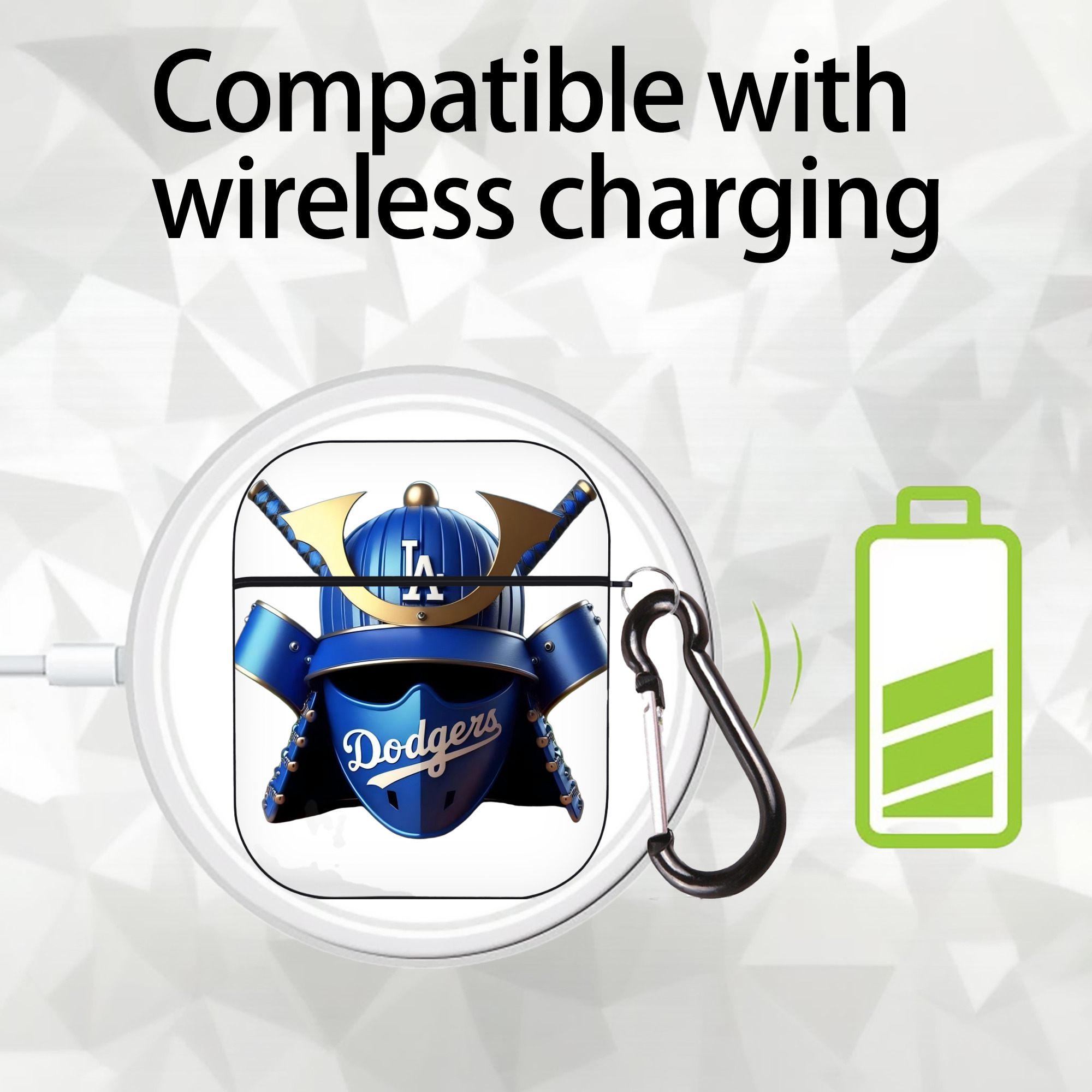  AirPods 2 Case Hard Shell Black, Flexible PC Material, Precise Cutouts, Full Protection, Anti-Fingerprint, Washable, Includes Keychain – Durable & Slim Design