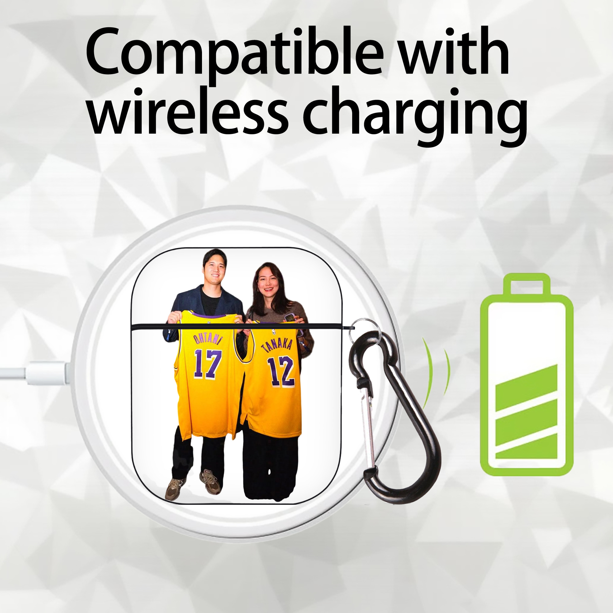  AirPods 2 Case Hard Shell Black, Flexible PC Material, Precise Cutouts, Full Protection, Anti-Fingerprint, Washable, Includes Keychain – Durable & Slim Design