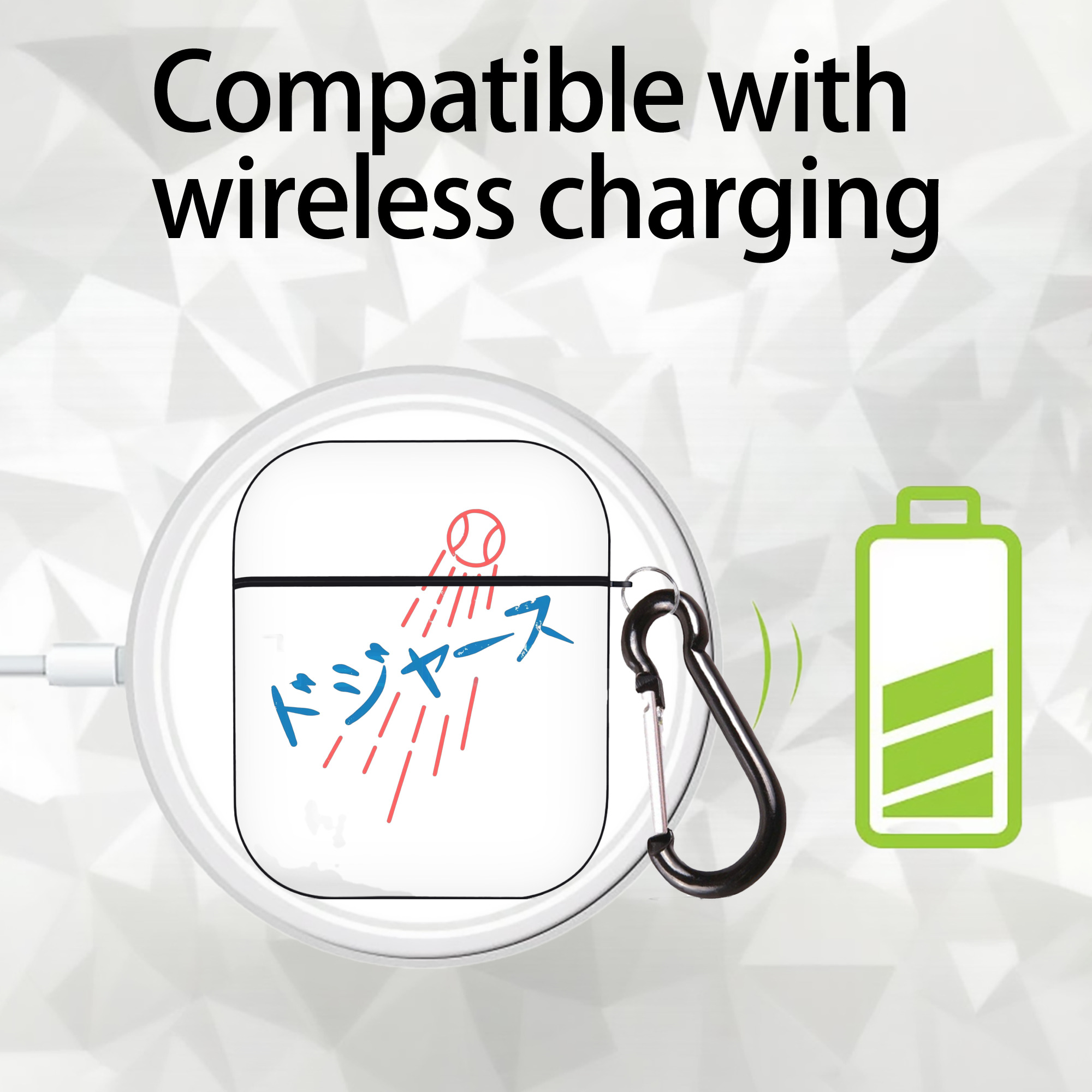  AirPods 2 Case Hard Shell Black, Flexible PC Material, Precise Cutouts, Full Protection, Anti-Fingerprint, Washable, Includes Keychain – Durable & Slim Design