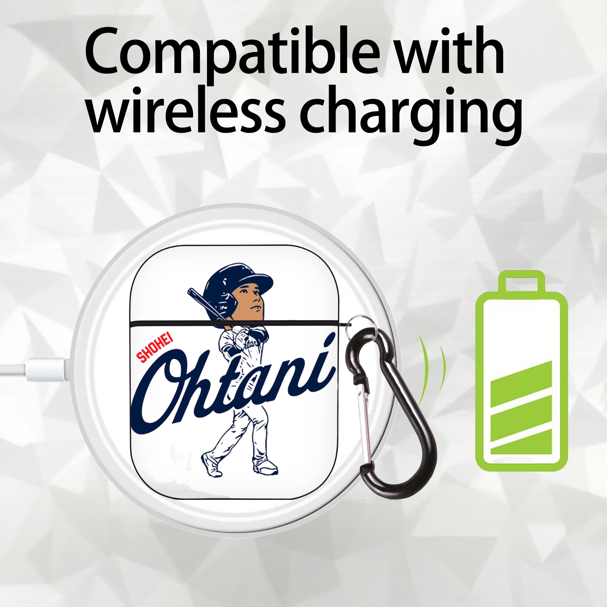  AirPods 2 Case Hard Shell Black, Flexible PC Material, Precise Cutouts, Full Protection, Anti-Fingerprint, Washable, Includes Keychain – Durable & Slim Design