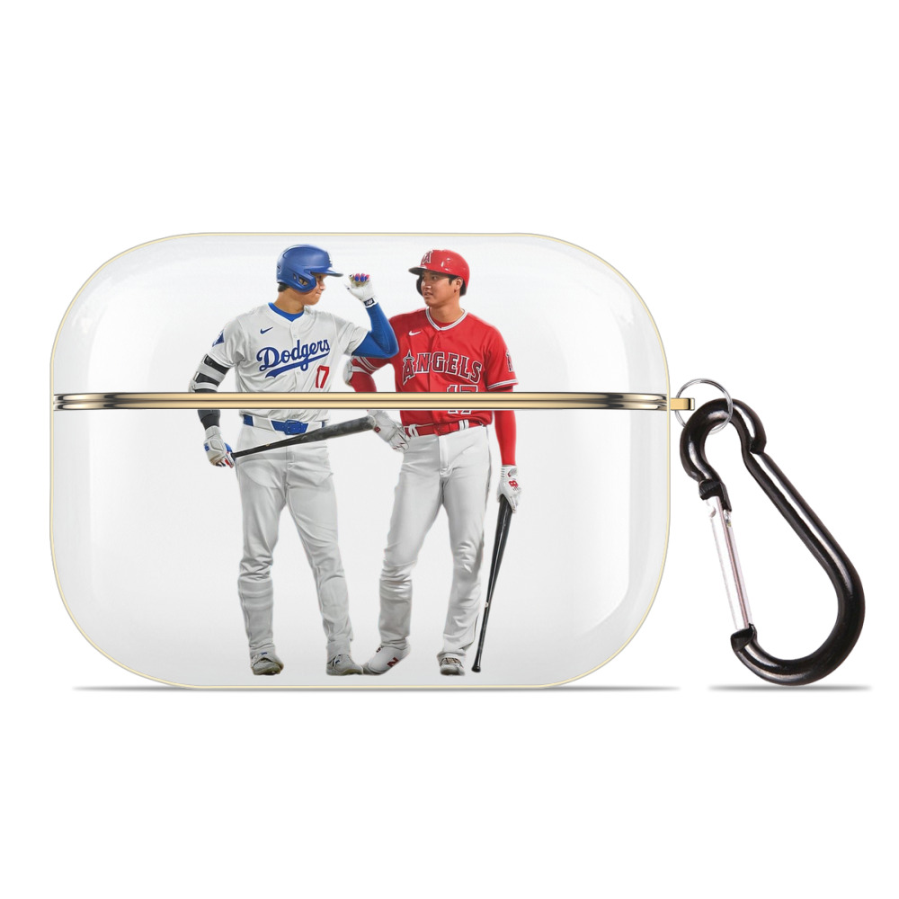  Luxury Gold AirPods Pro Case With Keychain, Flexible PC Material, Full Protection, Precise Cutouts, Anti-Fingerprint, Washable, Durable Design