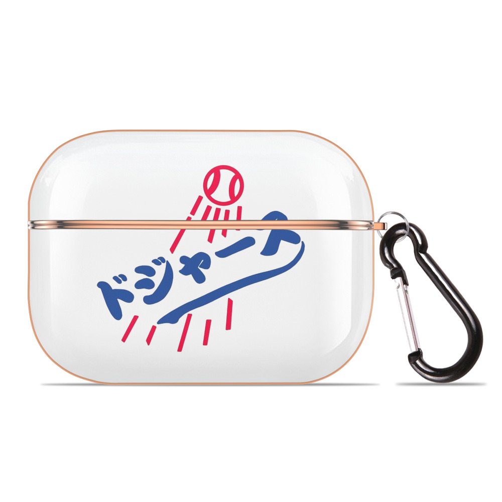  AirPods Pro Protective Case Rose Gold, Flexible PC Material, Precise Fit, Anti-Slip Cover, Full Protection, Fingerprint Resistant, Washable With Keychain