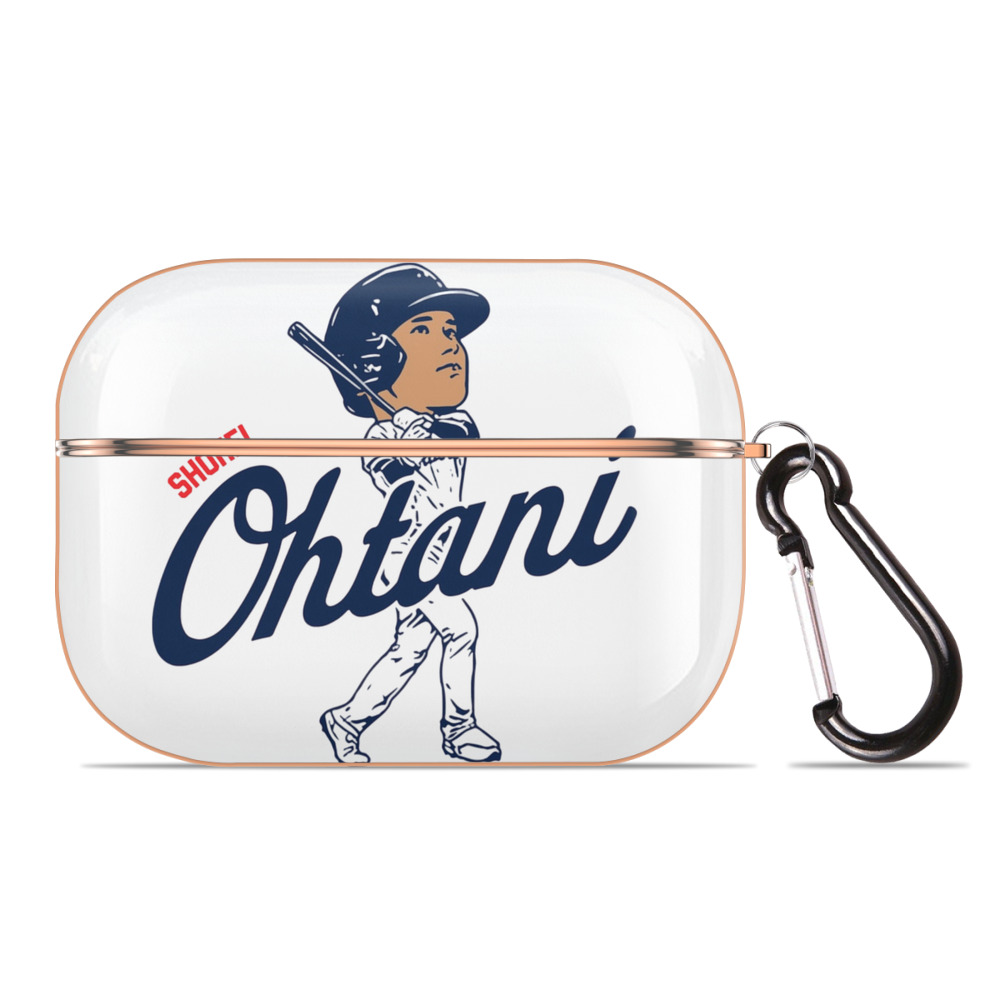  AirPods Pro Protective Case Rose Gold, Flexible PC Material, Precise Fit, Anti-Slip Cover, Full Protection, Fingerprint Resistant, Washable With Keychain