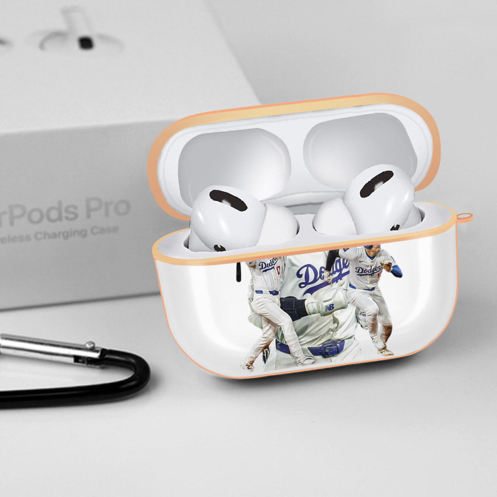  AirPods Pro Protective Case Rose Gold, Flexible PC Material, Precise Fit, Anti-Slip Cover, Full Protection, Fingerprint Resistant, Washable With Keychain