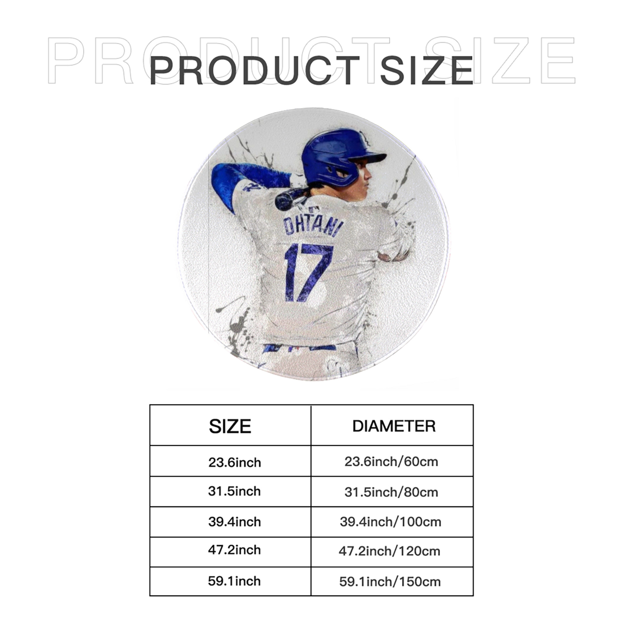  Round Floor Mat – Soft Flannel & High-Density Sponge Core – Non-Slip Dot Backing – Durable Stitched Edges – Quick-Dry & Breathable – Perfect For Home, Bathroom & Living Room