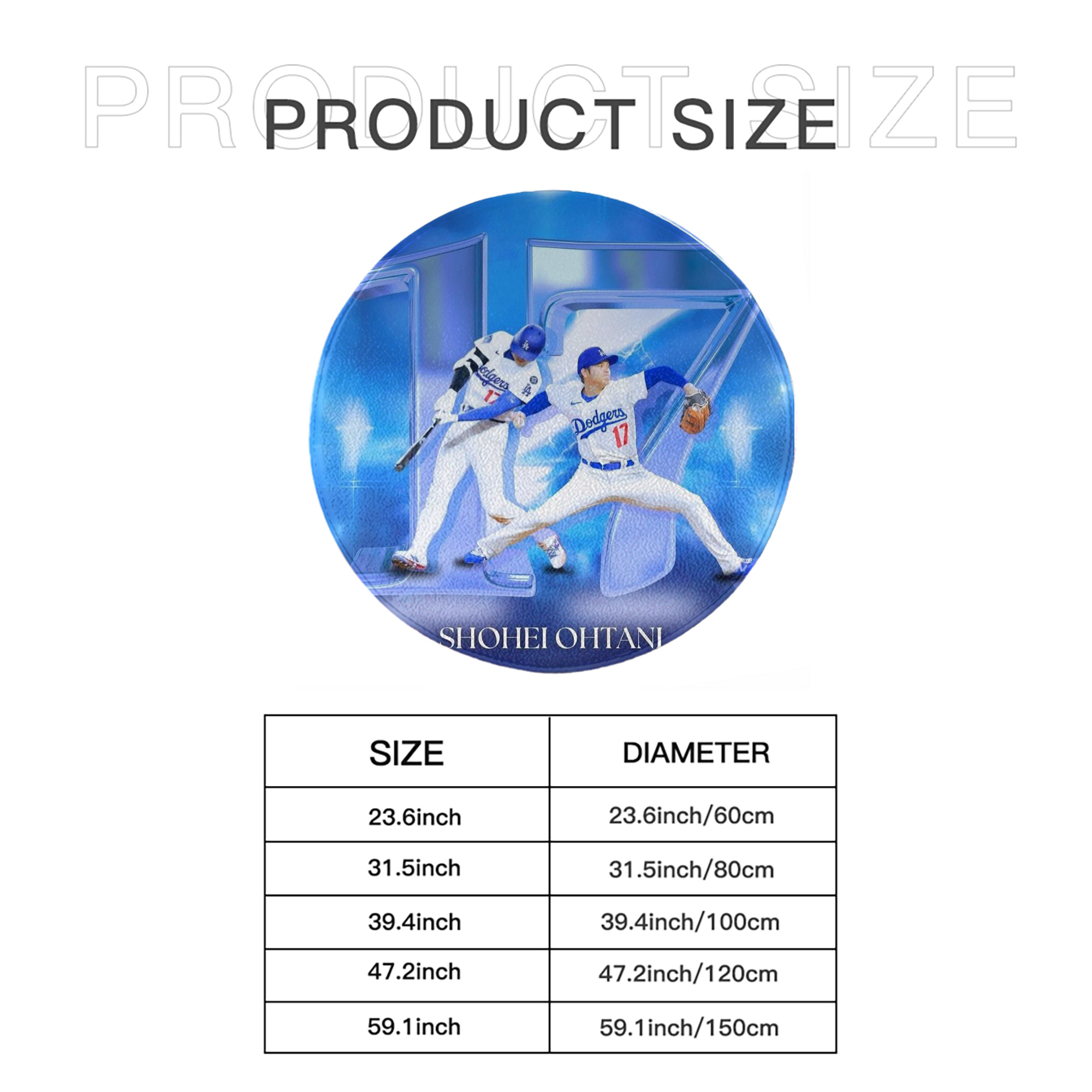  Round Floor Mat – Soft Flannel & High-Density Sponge Core – Non-Slip Dot Backing – Durable Stitched Edges – Quick-Dry & Breathable – Perfect For Home, Bathroom & Living Room