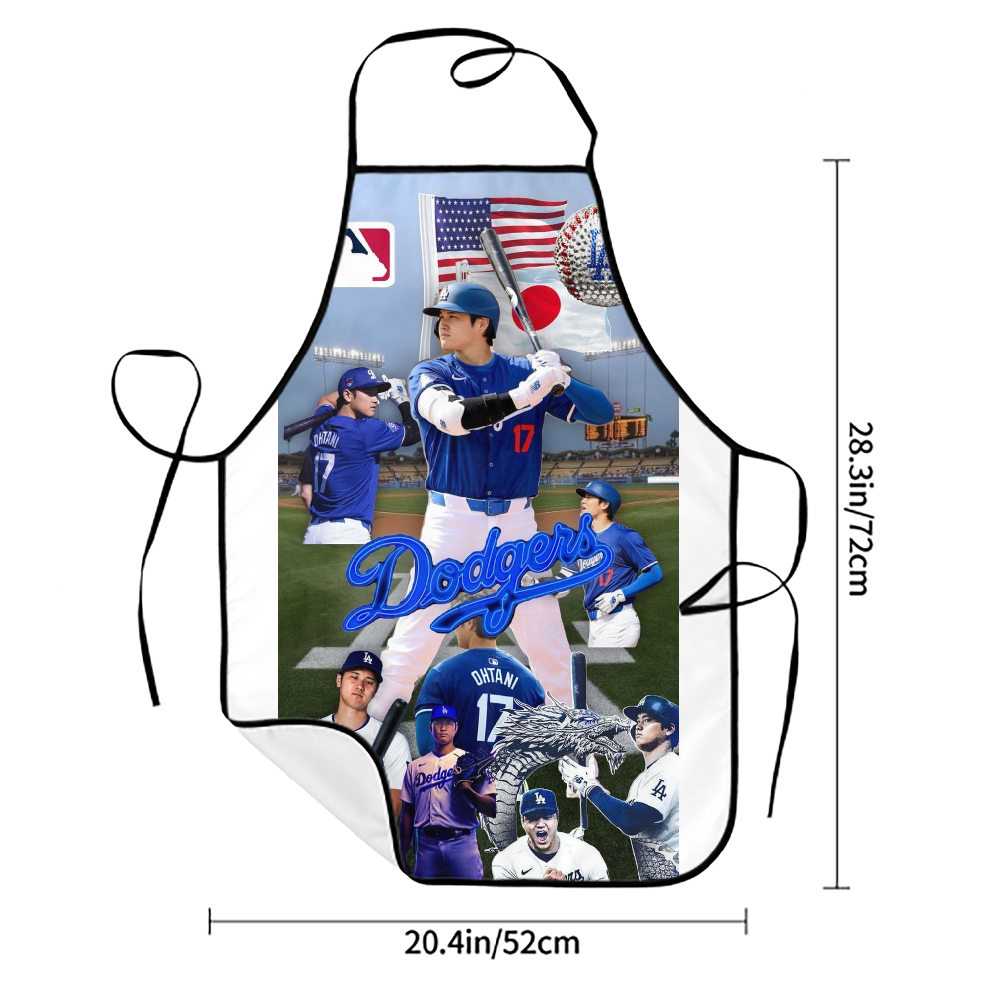  Stain-Resistant Polyester Apron With Pocket – Full Print, Waterproof, Anti-Wrinkle, Anti-Pilling – Ideal For Kitchen, BBQ, Restaurant, Salon & More