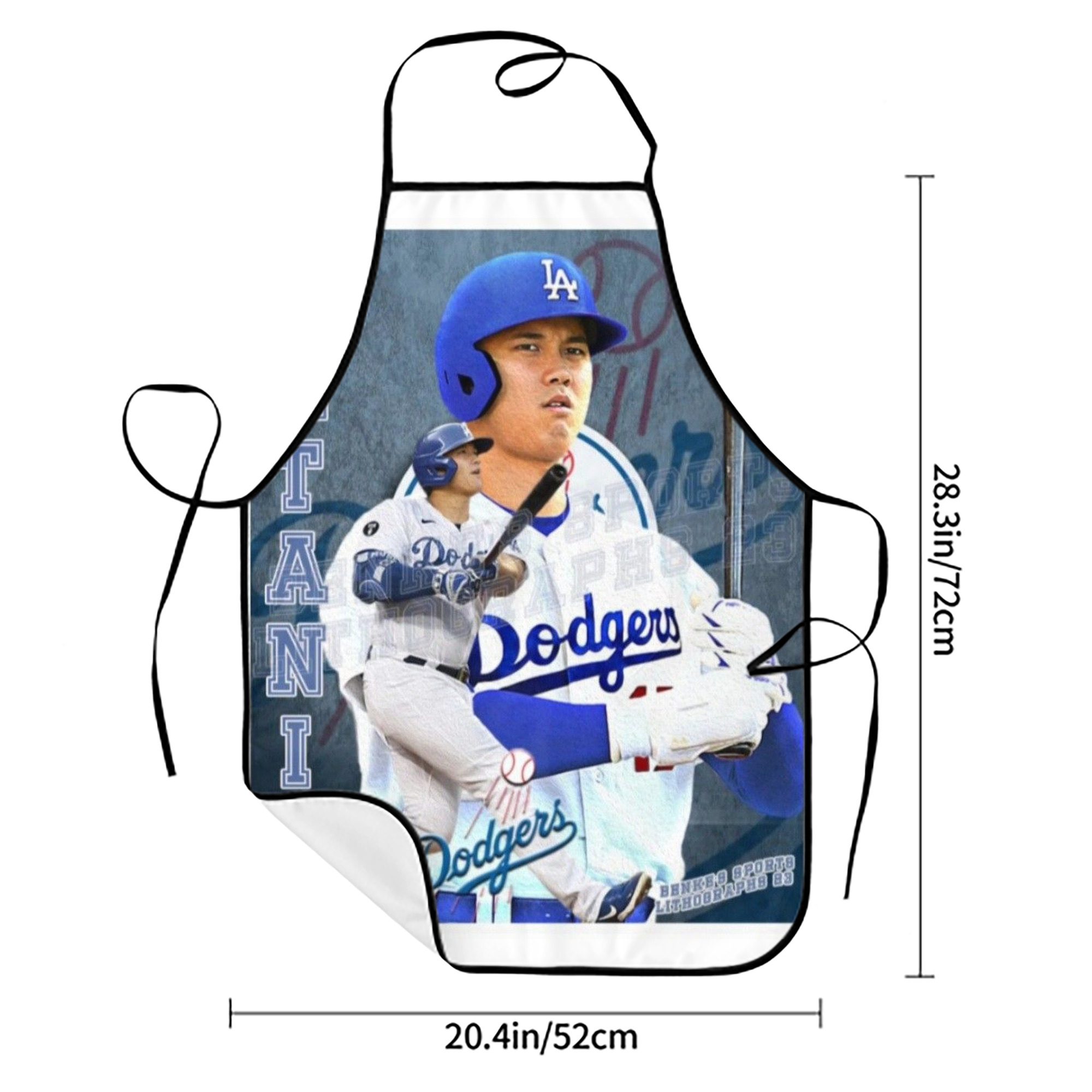  Stain-Resistant Polyester Apron With Pocket – Full Print, Waterproof, Anti-Wrinkle, Anti-Pilling – Ideal For Kitchen, BBQ, Restaurant, Salon & More