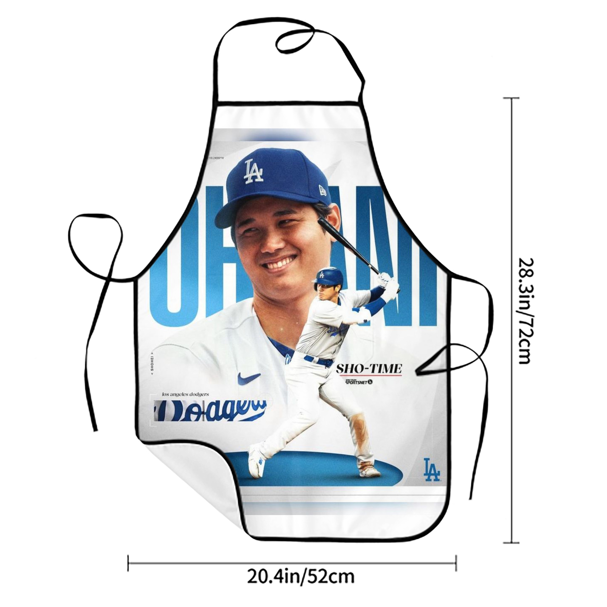  Stain-Resistant Polyester Apron With Pocket – Full Print, Waterproof, Anti-Wrinkle, Anti-Pilling – Ideal For Kitchen, BBQ, Restaurant, Salon & More