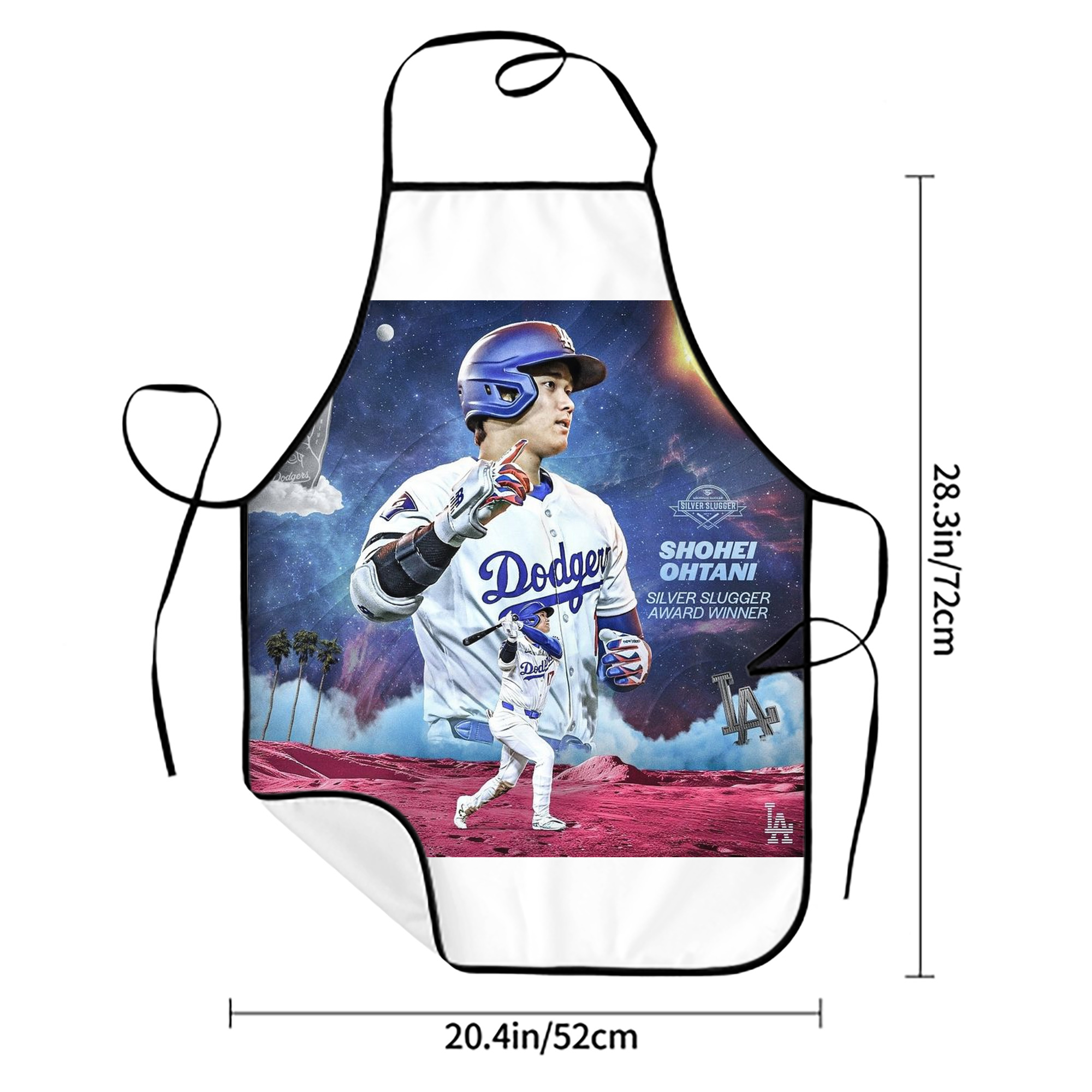  Stain-Resistant Polyester Apron With Pocket – Full Print, Waterproof, Anti-Wrinkle, Anti-Pilling – Ideal For Kitchen, BBQ, Restaurant, Salon & More