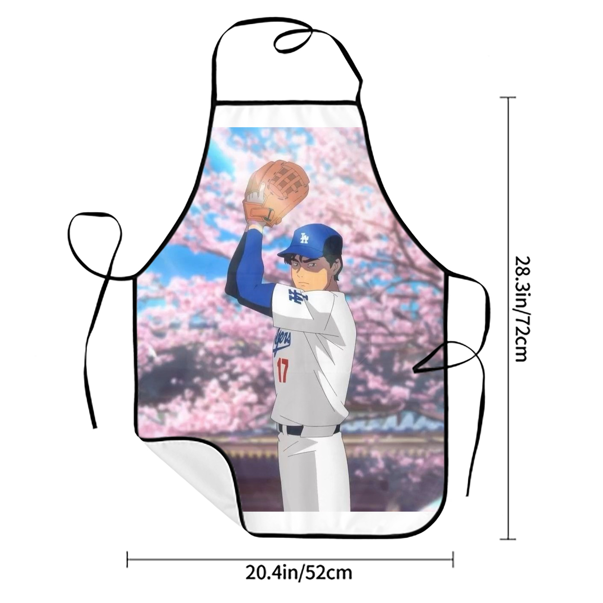  Stain-Resistant Polyester Apron With Pocket – Full Print, Waterproof, Anti-Wrinkle, Anti-Pilling – Ideal For Kitchen, BBQ, Restaurant, Salon & More