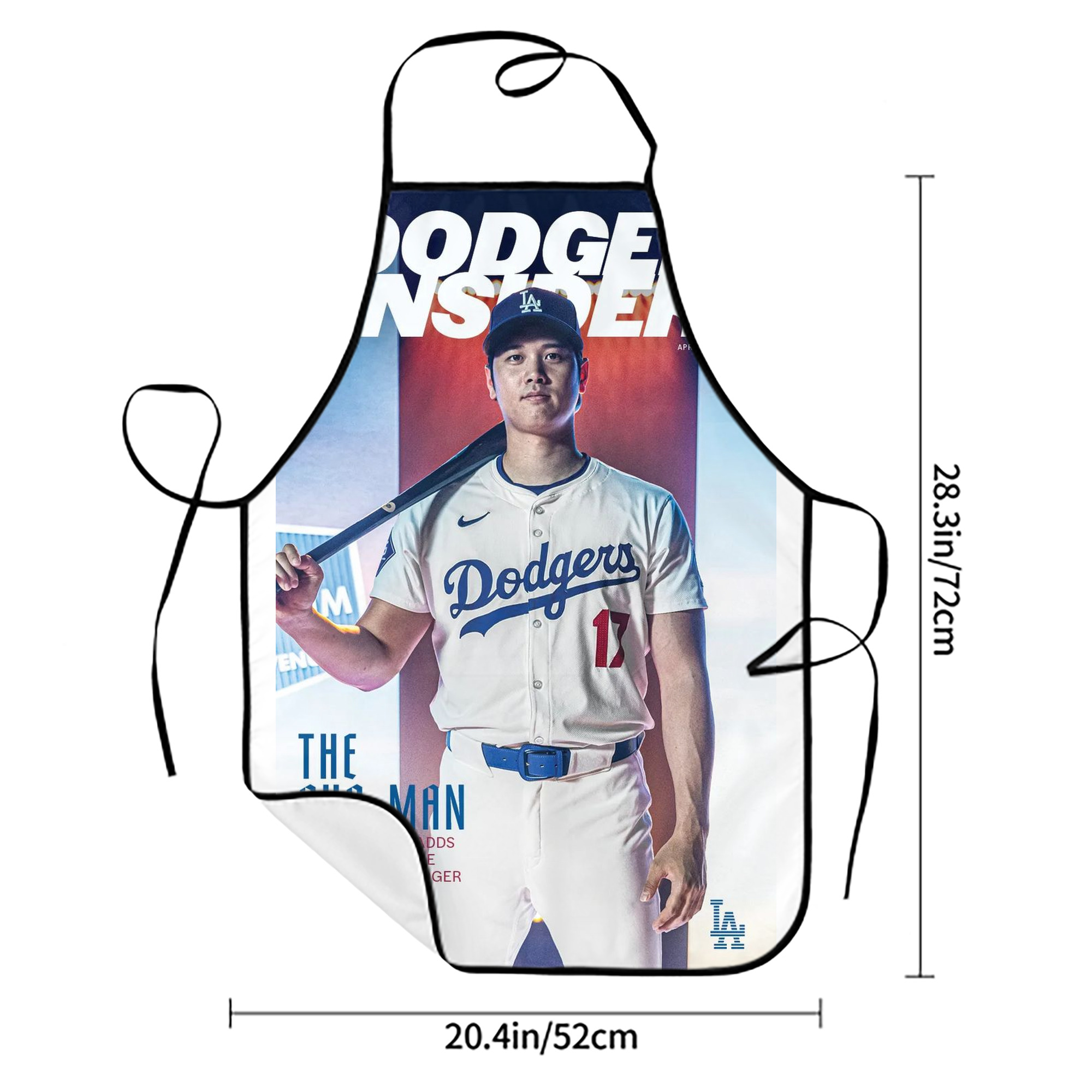  Stain-Resistant Polyester Apron With Pocket – Full Print, Waterproof, Anti-Wrinkle, Anti-Pilling – Ideal For Kitchen, BBQ, Restaurant, Salon & More