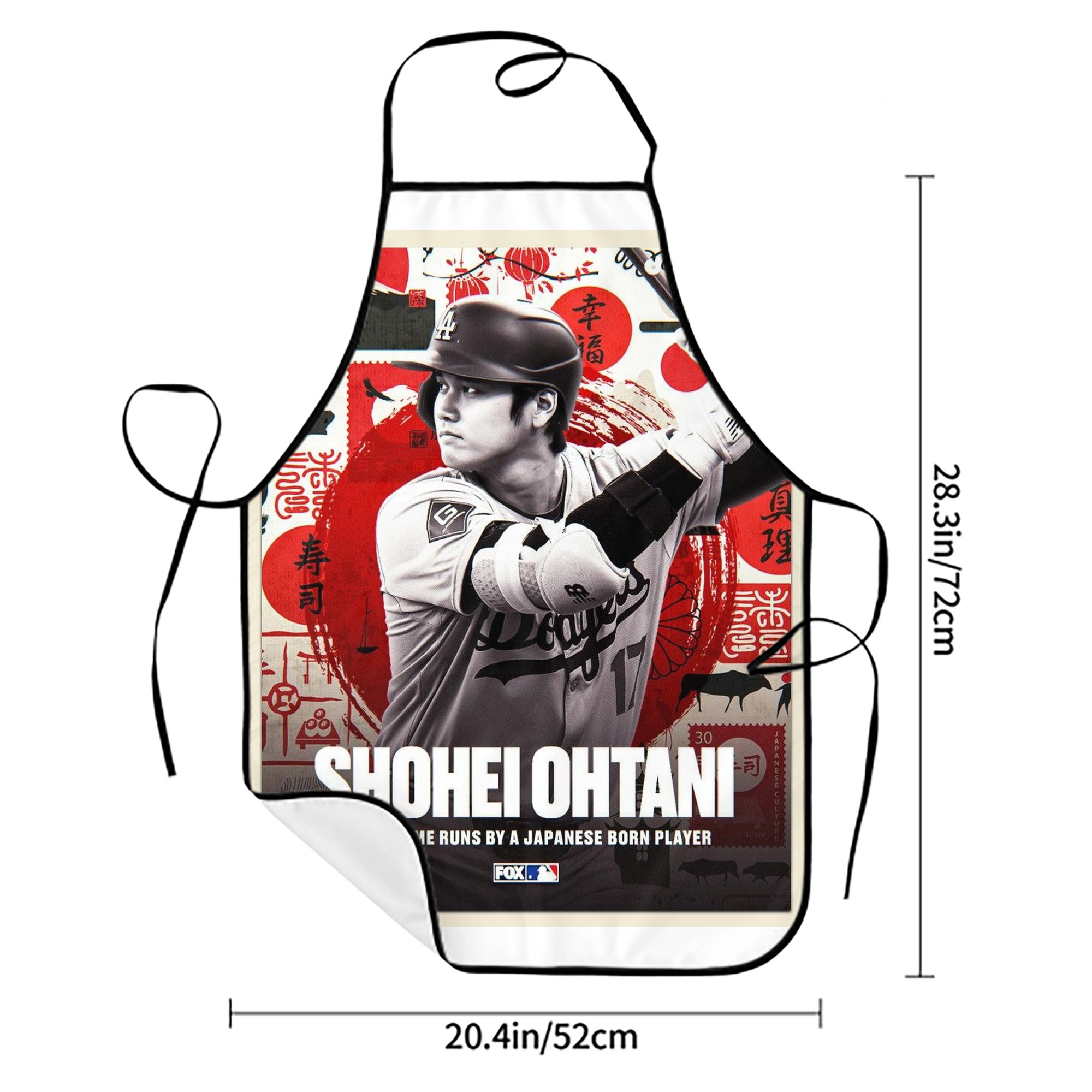  Stain-Resistant Polyester Apron With Pocket – Full Print, Waterproof, Anti-Wrinkle, Anti-Pilling – Ideal For Kitchen, BBQ, Restaurant, Salon & More