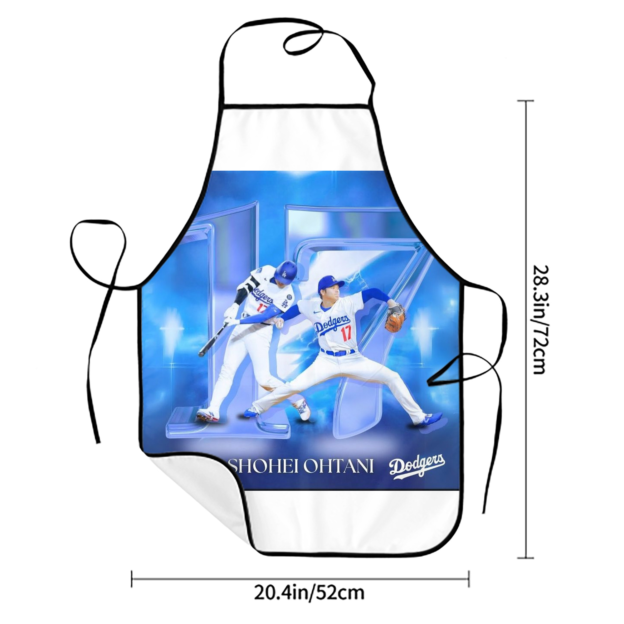  Stain-Resistant Polyester Apron With Pocket – Full Print, Waterproof, Anti-Wrinkle, Anti-Pilling – Ideal For Kitchen, BBQ, Restaurant, Salon & More