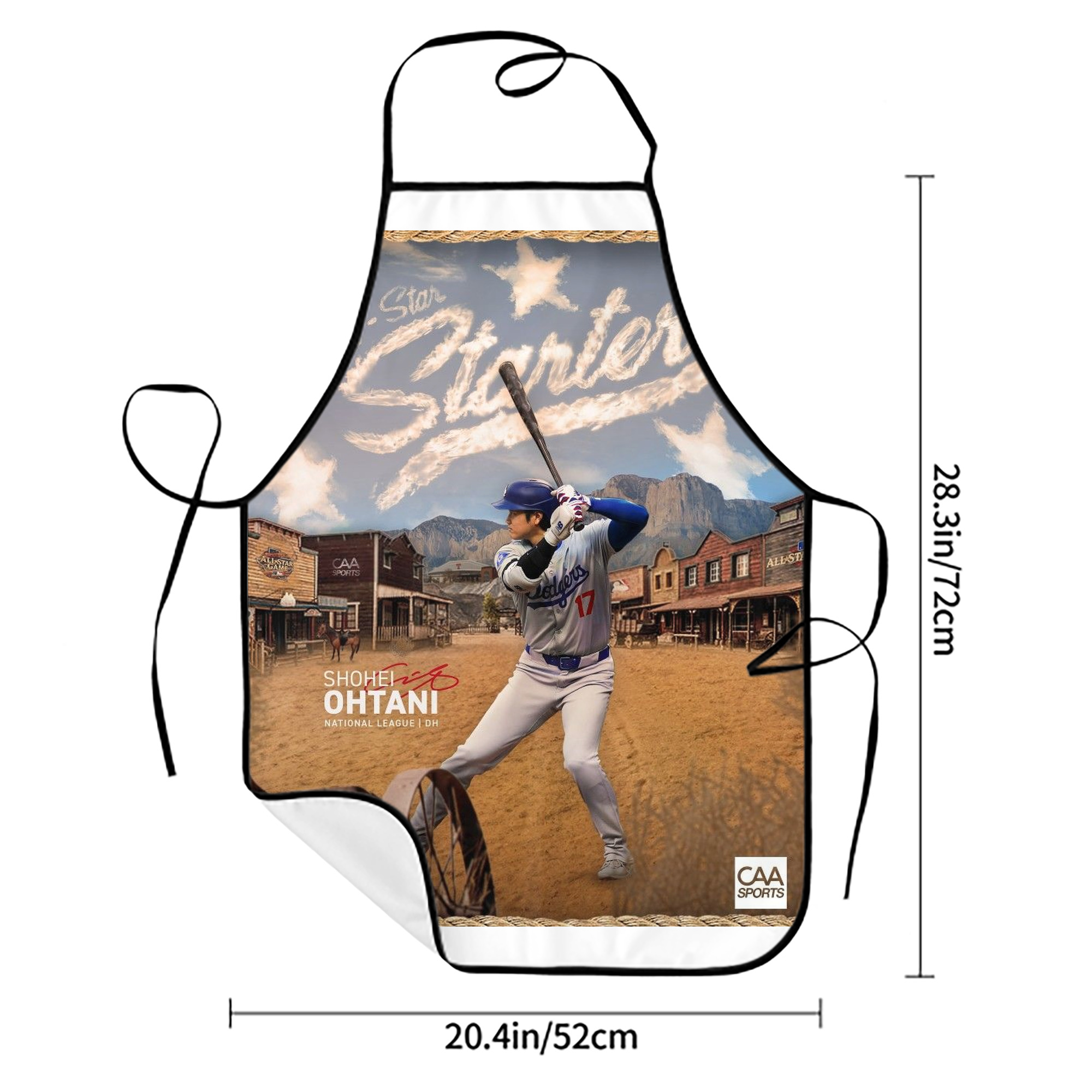  Stain-Resistant Polyester Apron With Pocket – Full Print, Waterproof, Anti-Wrinkle, Anti-Pilling – Ideal For Kitchen, BBQ, Restaurant, Salon & More