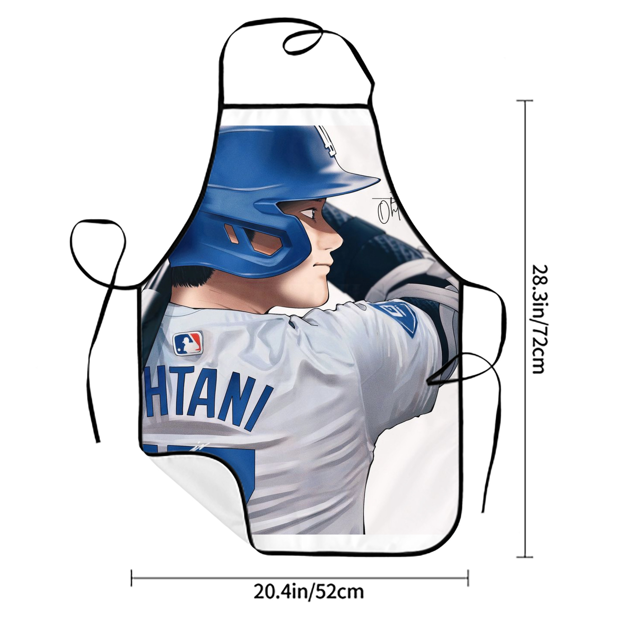  Stain-Resistant Polyester Apron With Pocket – Full Print, Waterproof, Anti-Wrinkle, Anti-Pilling – Ideal For Kitchen, BBQ, Restaurant, Salon & More