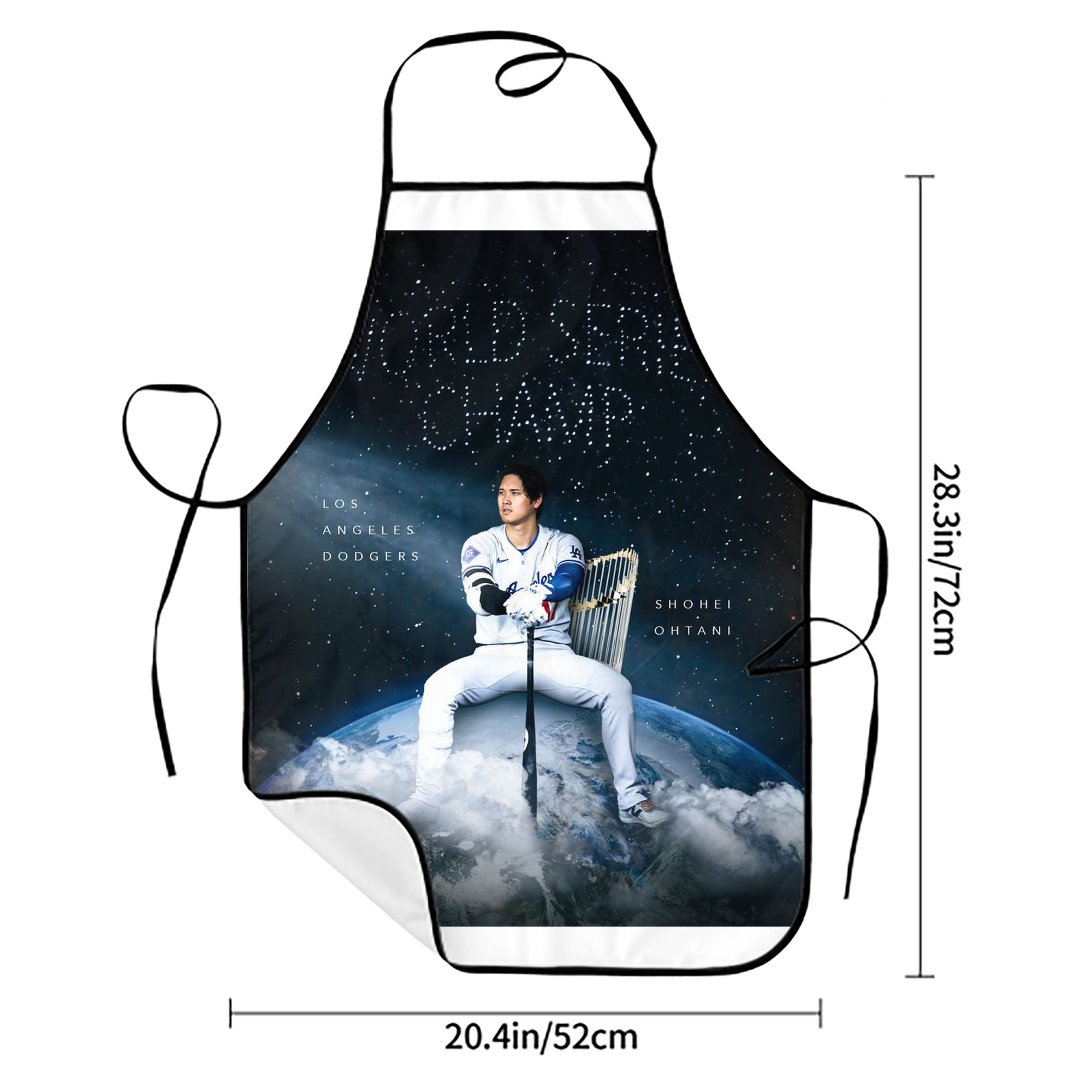  Stain-Resistant Polyester Apron With Pocket – Full Print, Waterproof, Anti-Wrinkle, Anti-Pilling – Ideal For Kitchen, BBQ, Restaurant, Salon & More