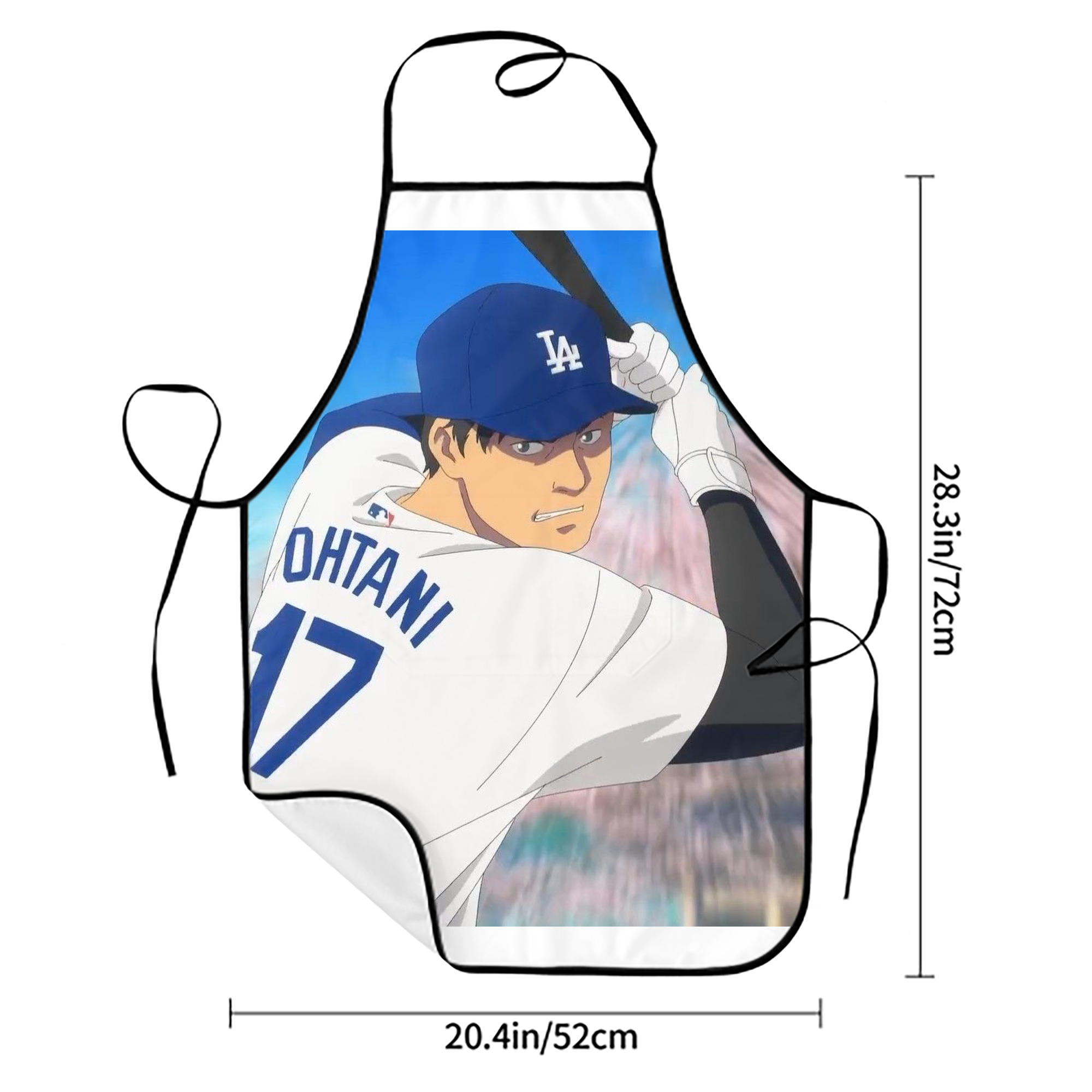  Stain-Resistant Polyester Apron With Pocket – Full Print, Waterproof, Anti-Wrinkle, Anti-Pilling – Ideal For Kitchen, BBQ, Restaurant, Salon & More