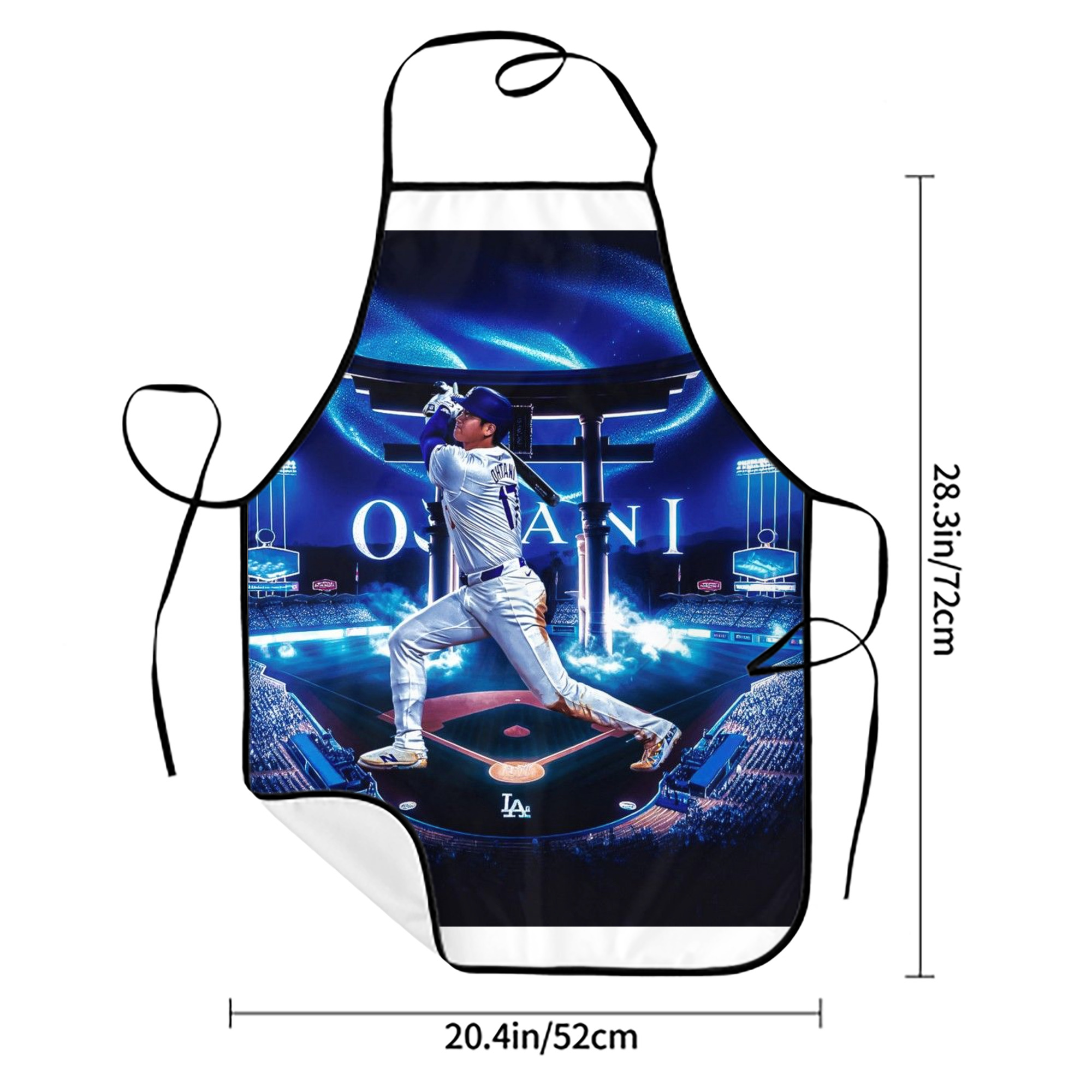  Stain-Resistant Polyester Apron With Pocket – Full Print, Waterproof, Anti-Wrinkle, Anti-Pilling – Ideal For Kitchen, BBQ, Restaurant, Salon & More