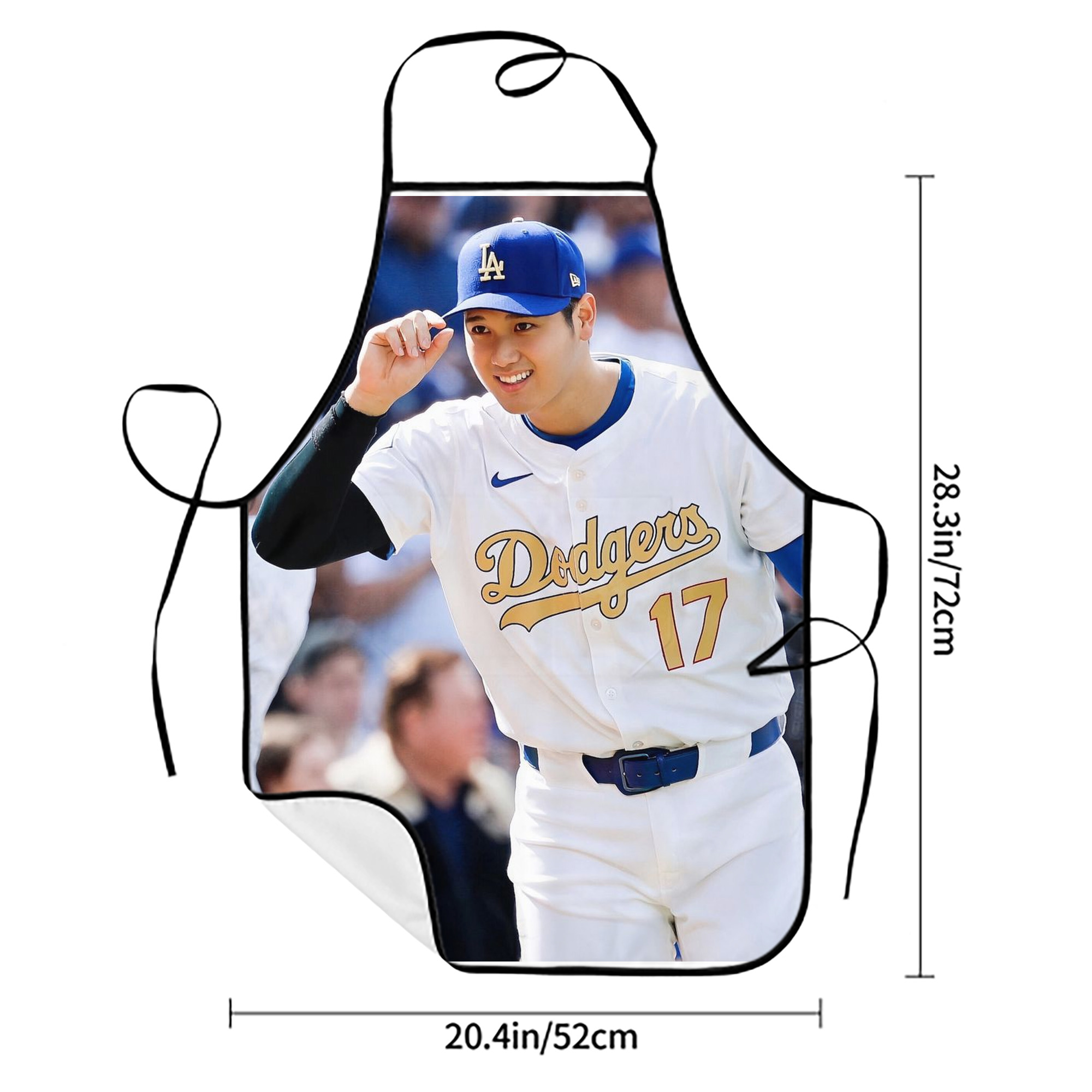  Stain-Resistant Polyester Apron With Pocket – Full Print, Waterproof, Anti-Wrinkle, Anti-Pilling – Ideal For Kitchen, BBQ, Restaurant, Salon & More