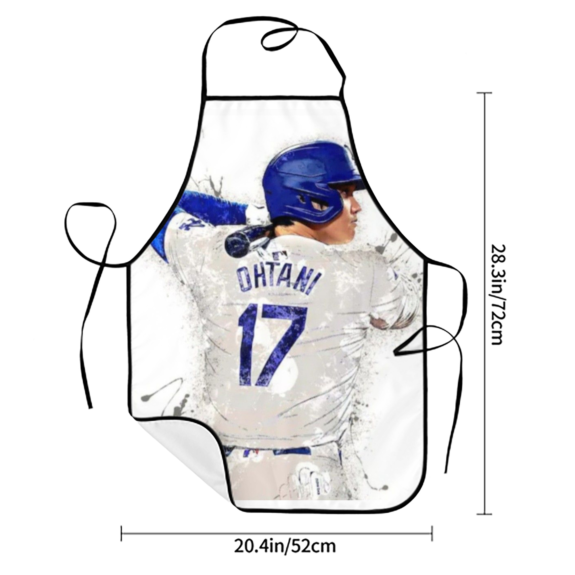  Stain-Resistant Polyester Apron With Pocket – Full Print, Waterproof, Anti-Wrinkle, Anti-Pilling – Ideal For Kitchen, BBQ, Restaurant, Salon & More