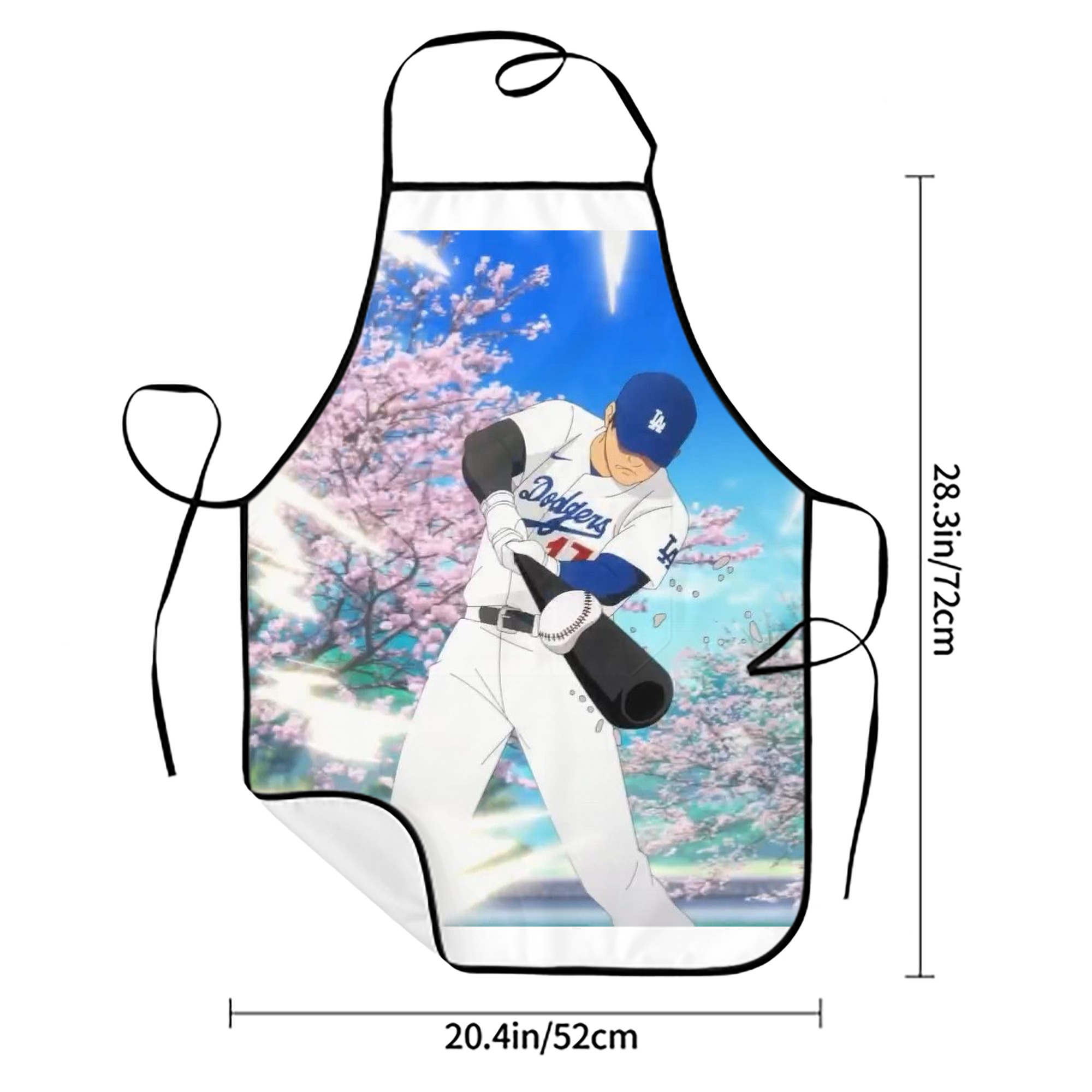  Stain-Resistant Polyester Apron With Pocket – Full Print, Waterproof, Anti-Wrinkle, Anti-Pilling – Ideal For Kitchen, BBQ, Restaurant, Salon & More