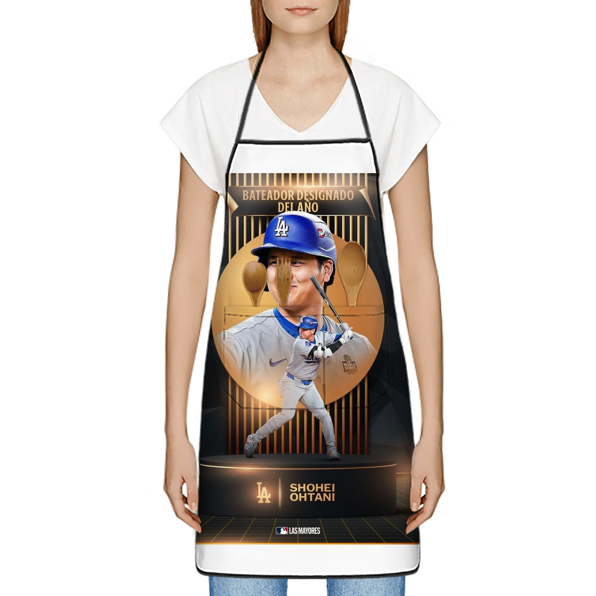  Stain-Resistant Polyester Apron With Pocket – Full Print, Waterproof, Anti-Wrinkle, Anti-Pilling – Ideal For Kitchen, BBQ, Restaurant, Salon & More