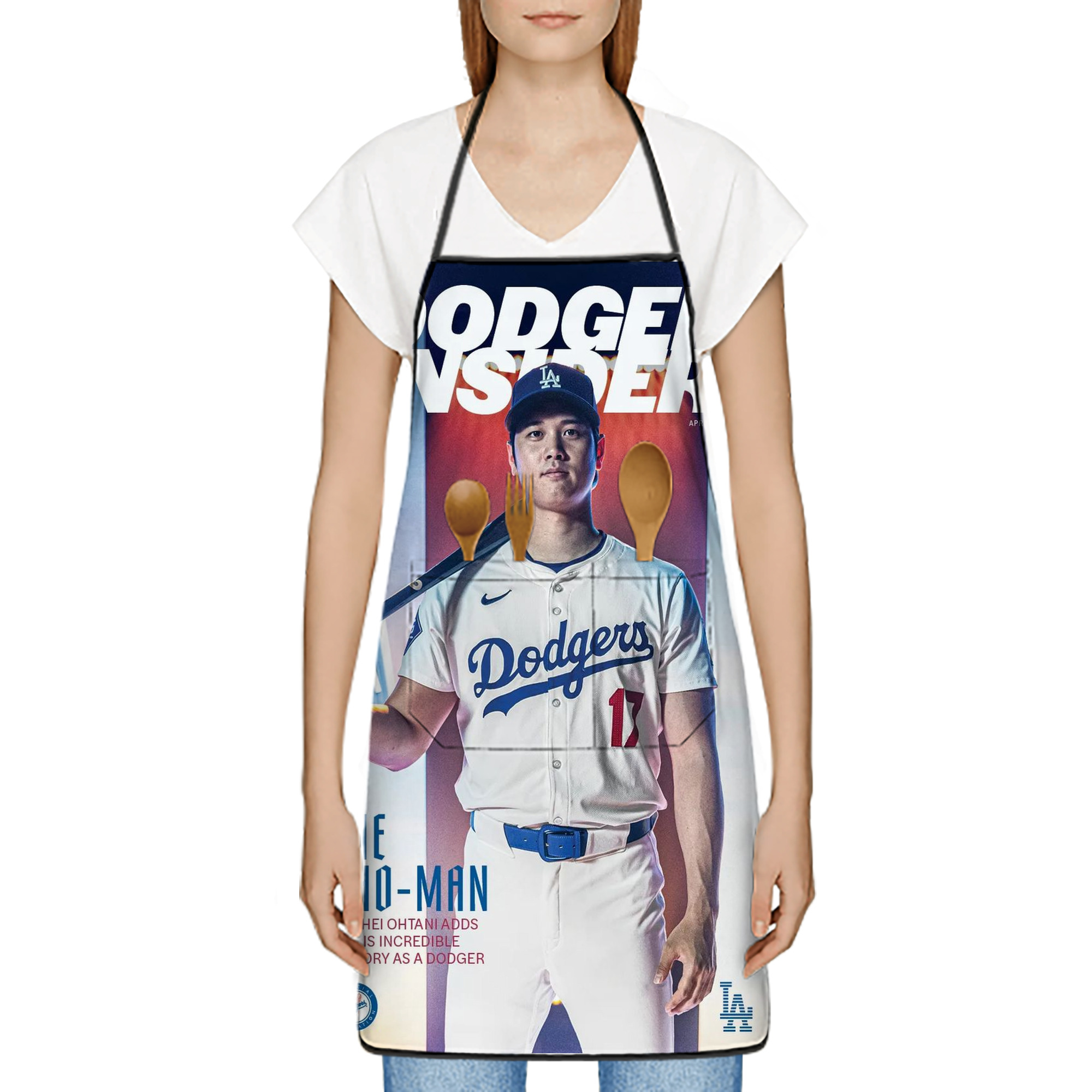  Stain-Resistant Polyester Apron With Pocket – Full Print, Waterproof, Anti-Wrinkle, Anti-Pilling – Ideal For Kitchen, BBQ, Restaurant, Salon & More