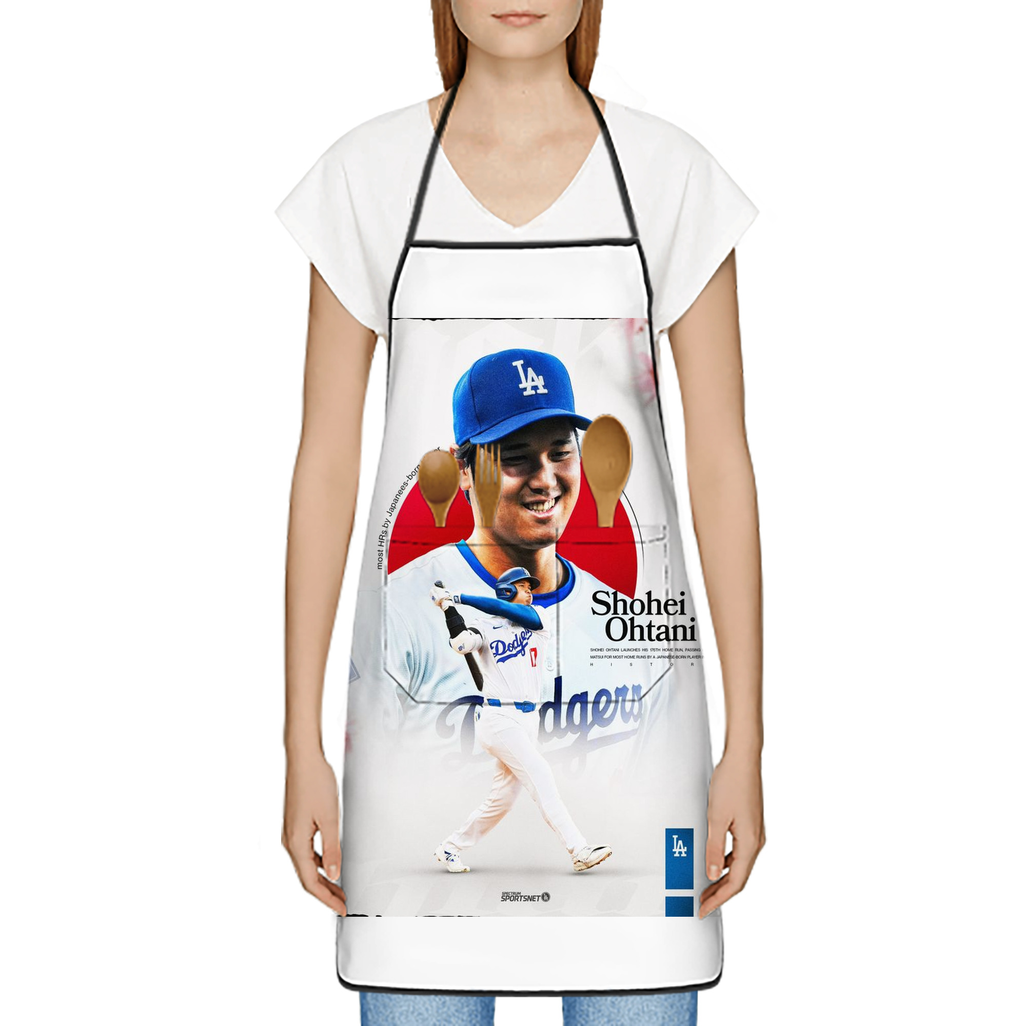  Stain-Resistant Polyester Apron With Pocket – Full Print, Waterproof, Anti-Wrinkle, Anti-Pilling – Ideal For Kitchen, BBQ, Restaurant, Salon & More