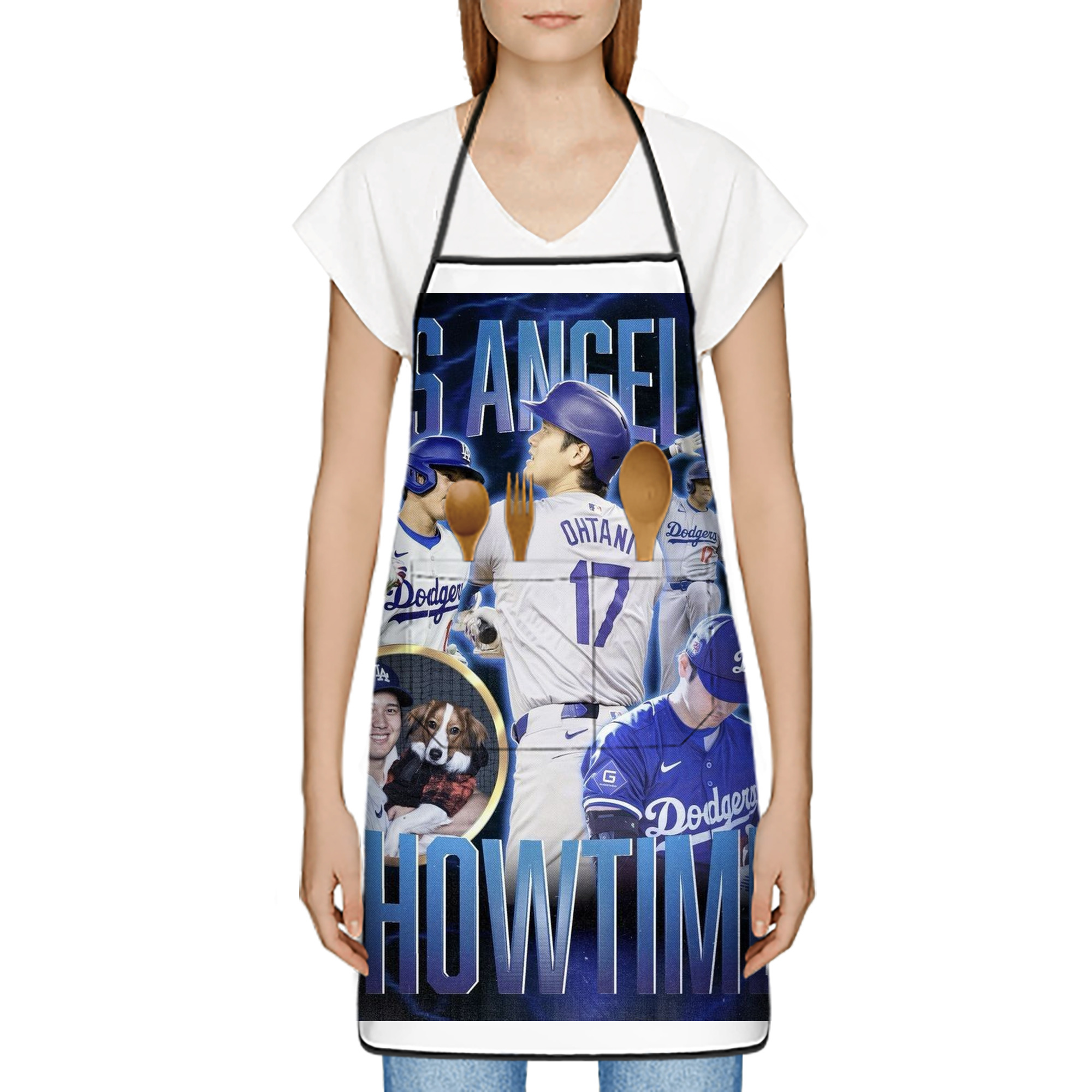  Stain-Resistant Polyester Apron With Pocket – Full Print, Waterproof, Anti-Wrinkle, Anti-Pilling – Ideal For Kitchen, BBQ, Restaurant, Salon & More