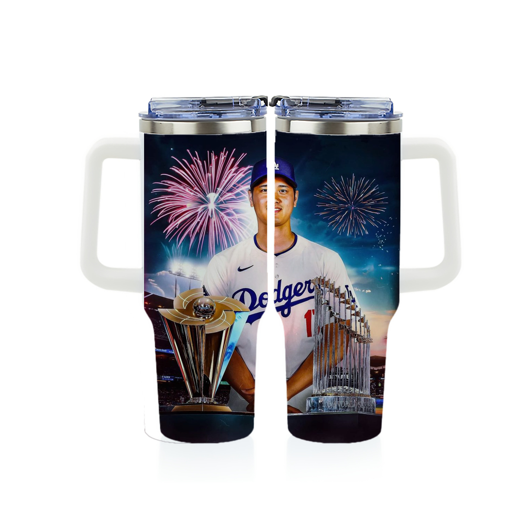  40oz Full Wrap Car Tumbler – Durable Stainless Steel Travel Mug With Vibrant UV Print – Double Wall Insulated, Fits Most Car Cup Holders