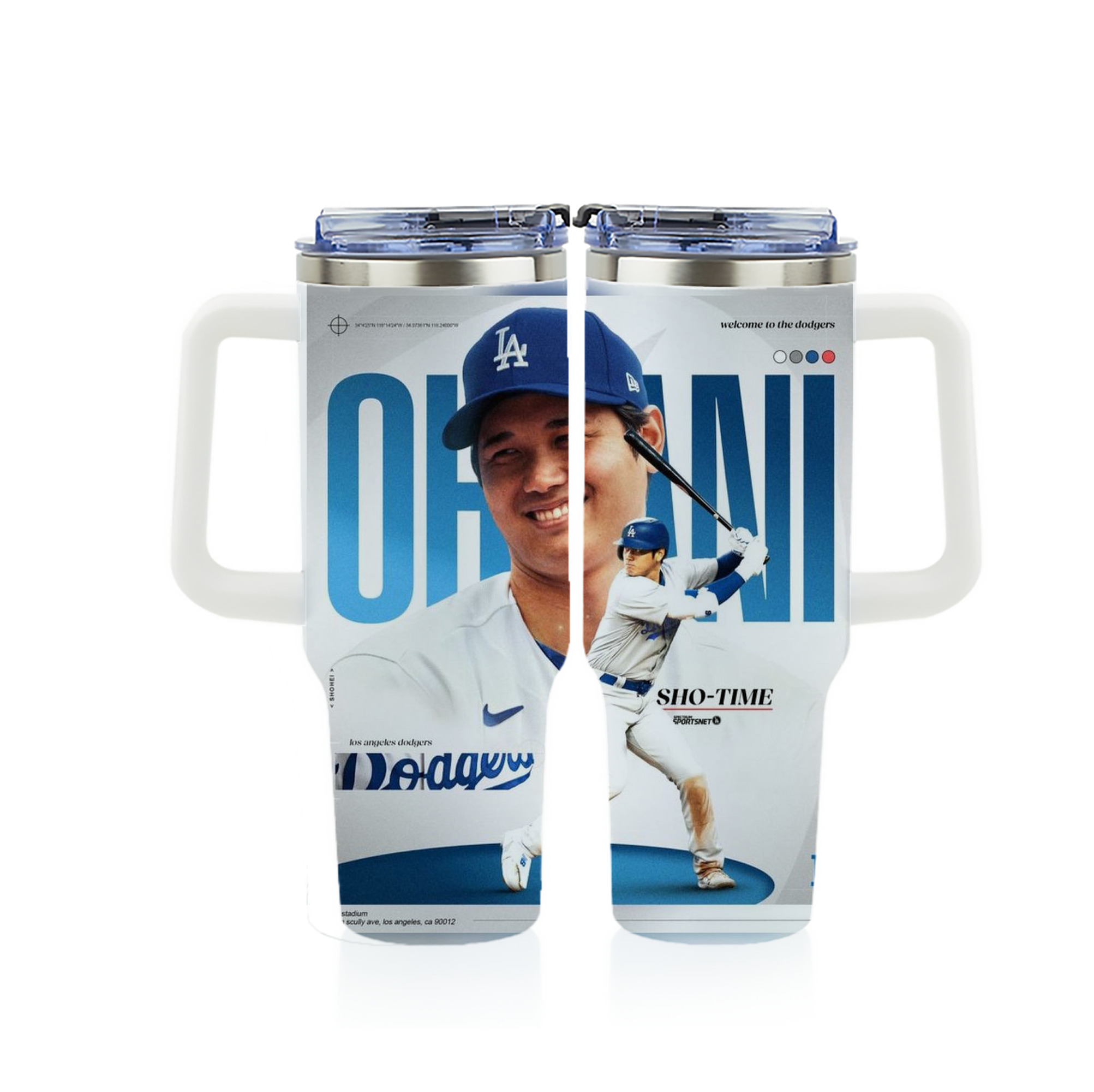  40oz Full Wrap Car Tumbler – Durable Stainless Steel Travel Mug With Vibrant UV Print – Double Wall Insulated, Fits Most Car Cup Holders