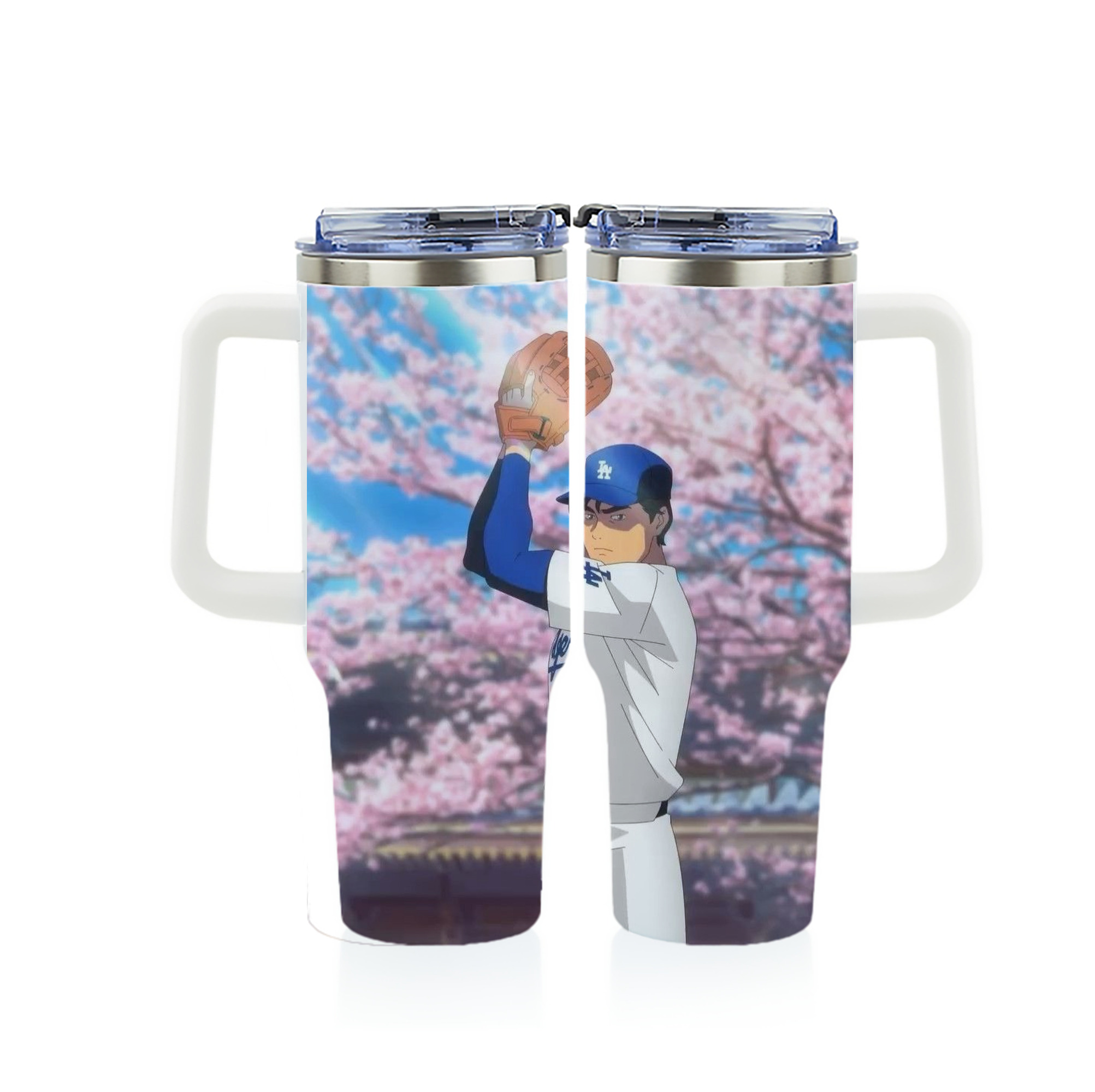  40oz Full Wrap Car Tumbler – Durable Stainless Steel Travel Mug With Vibrant UV Print – Double Wall Insulated, Fits Most Car Cup Holders