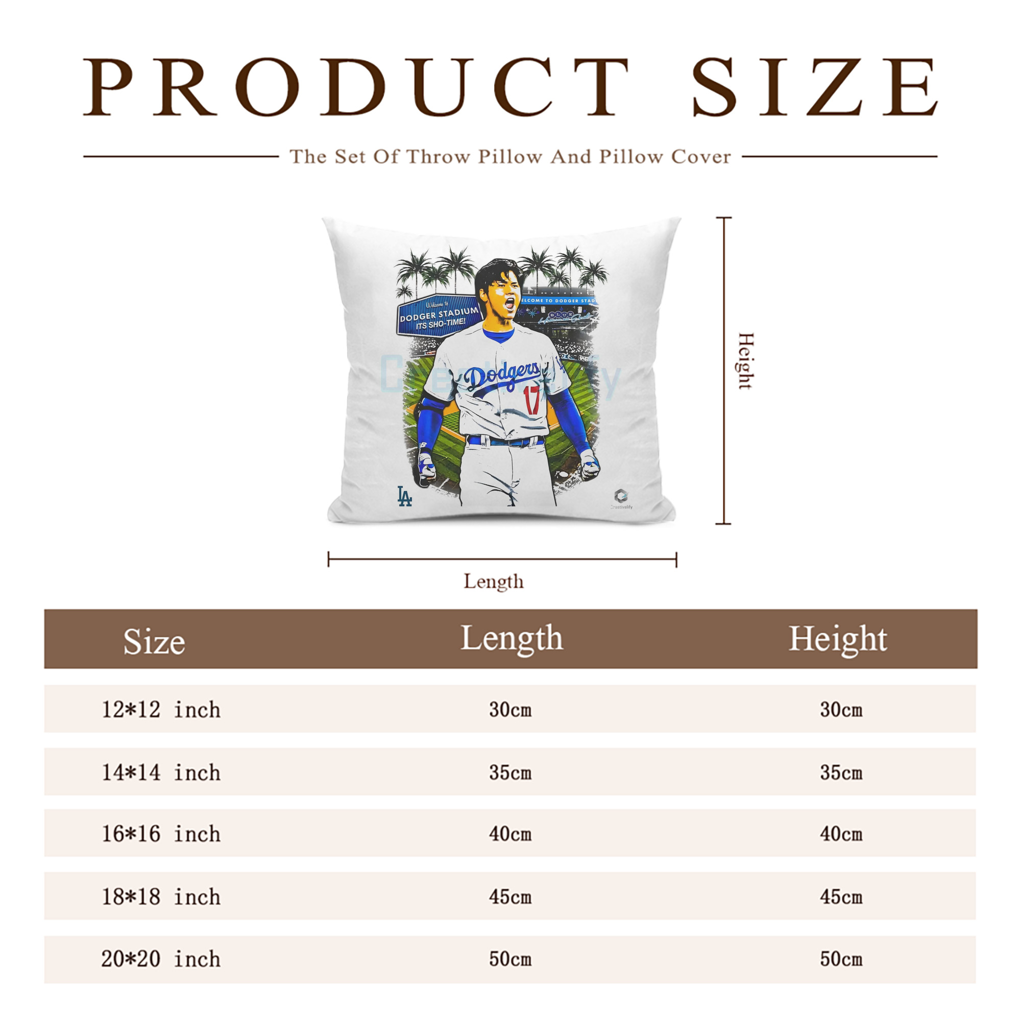  Soft Polyester Pillow Cover With Insert – Double-Sided Design, Invisible Zipper, Durable & Breathable – Easy Care Cushion Set