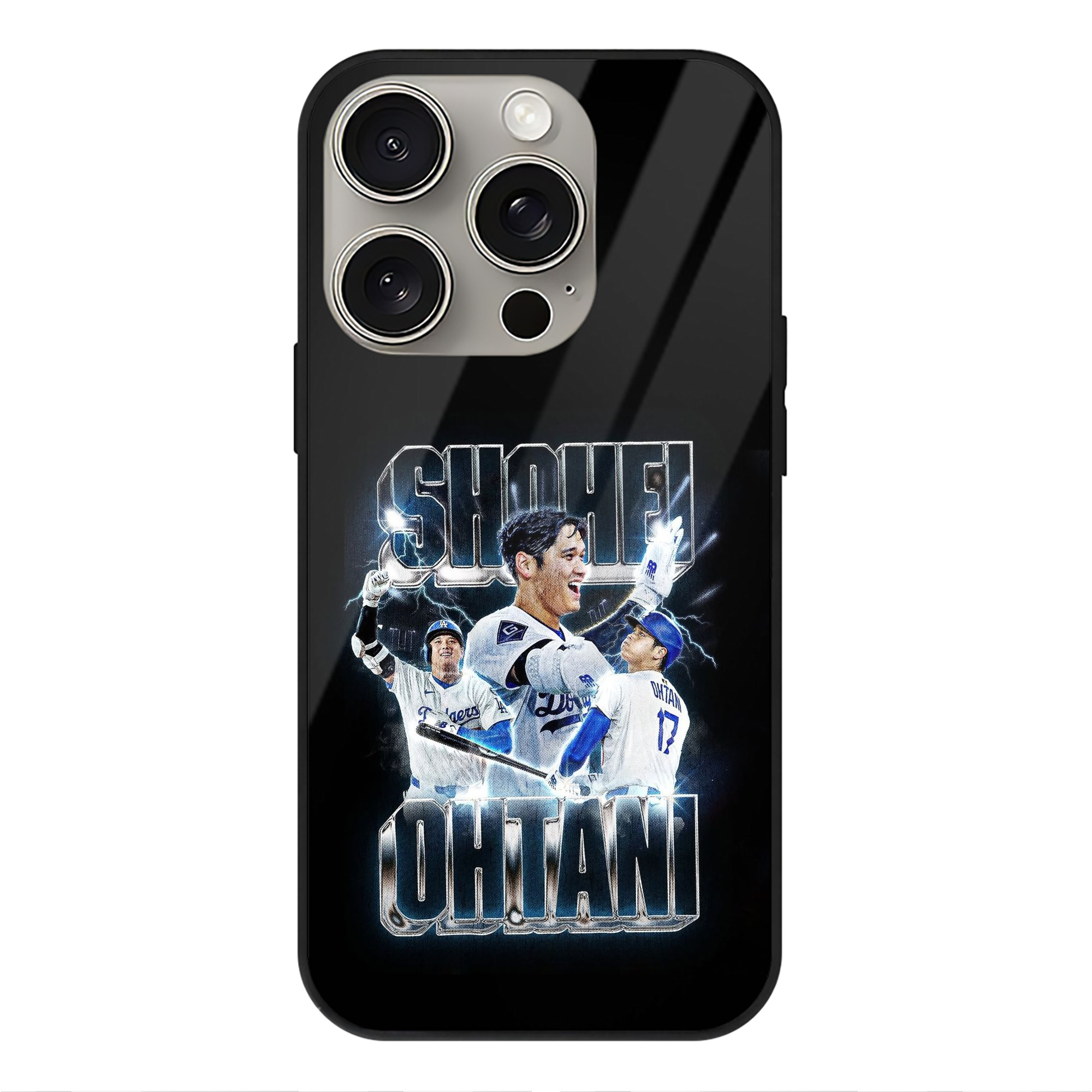  IPhone 15 Pro Mirror Phone Case – UV Printed Glass + TPU – Scratch-Resistant, Wireless Charging Compatible, Precise Fit & Stylish Design