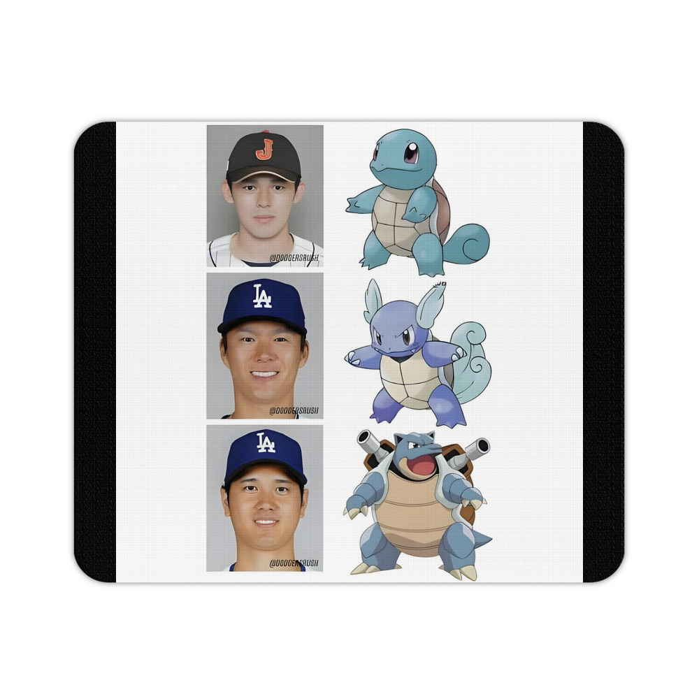  Durable Rubber Mouse Pad With Stitched Edges, Waterproof, Non-Slip Surface, Ultra-Thin Design For Gaming, Office