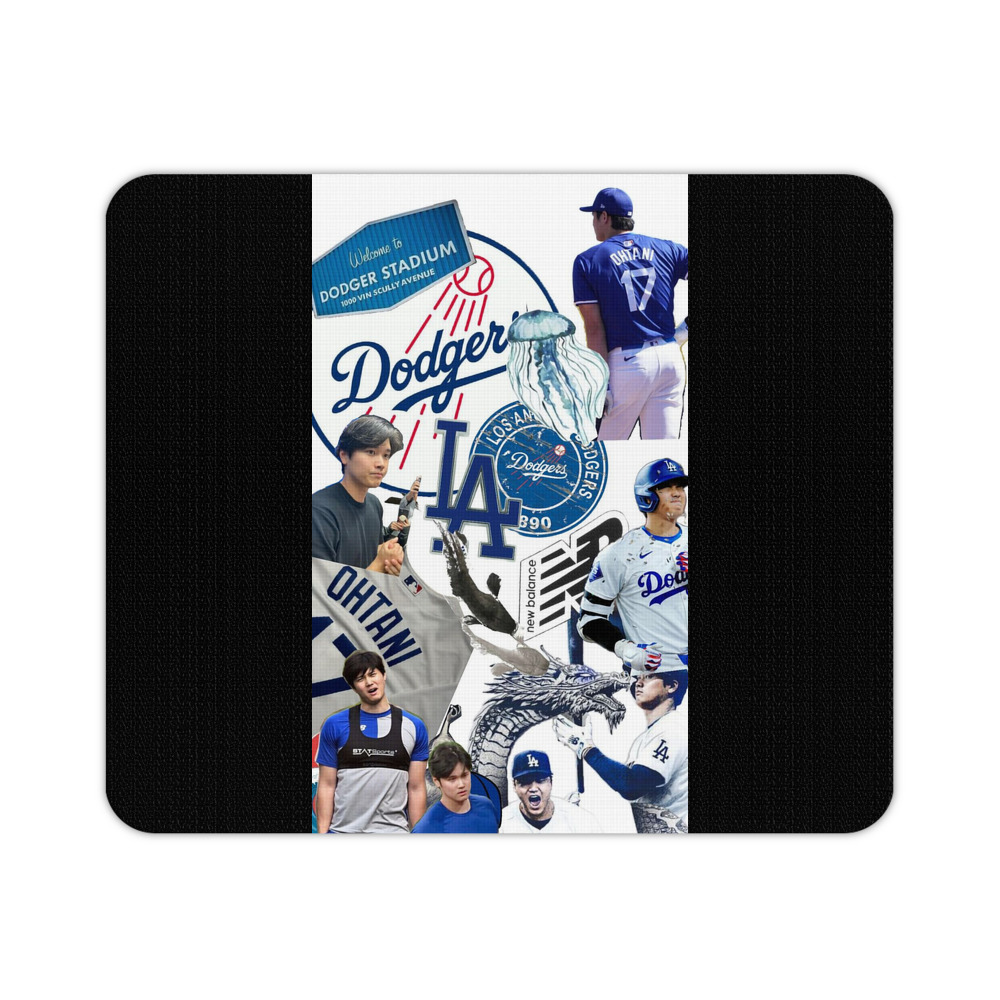  Durable Rubber Mouse Pad With Stitched Edges, Waterproof, Non-Slip Surface, Ultra-Thin Design For Gaming, Office