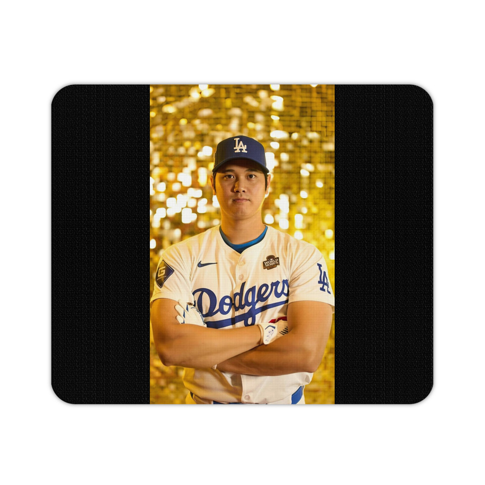  Durable Rubber Mouse Pad With Stitched Edges, Waterproof, Non-Slip Surface, Ultra-Thin Design For Gaming, Office