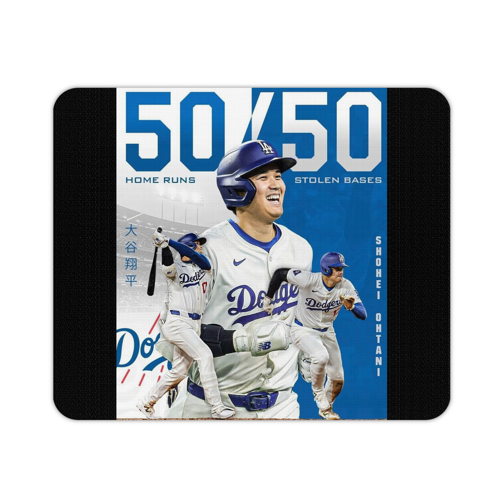  Durable Rubber Mouse Pad With Stitched Edges, Waterproof, Non-Slip Surface, Ultra-Thin Design For Gaming, Office