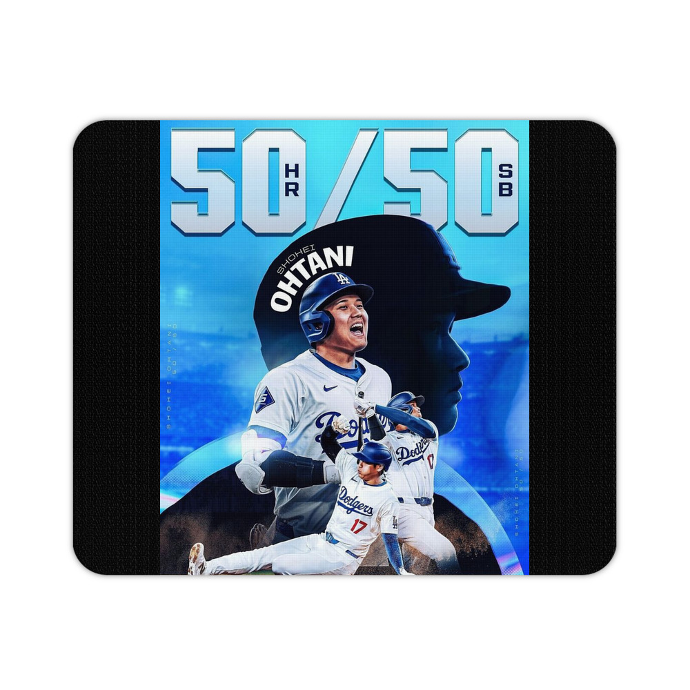  Durable Rubber Mouse Pad With Stitched Edges, Waterproof, Non-Slip Surface, Ultra-Thin Design For Gaming, Office